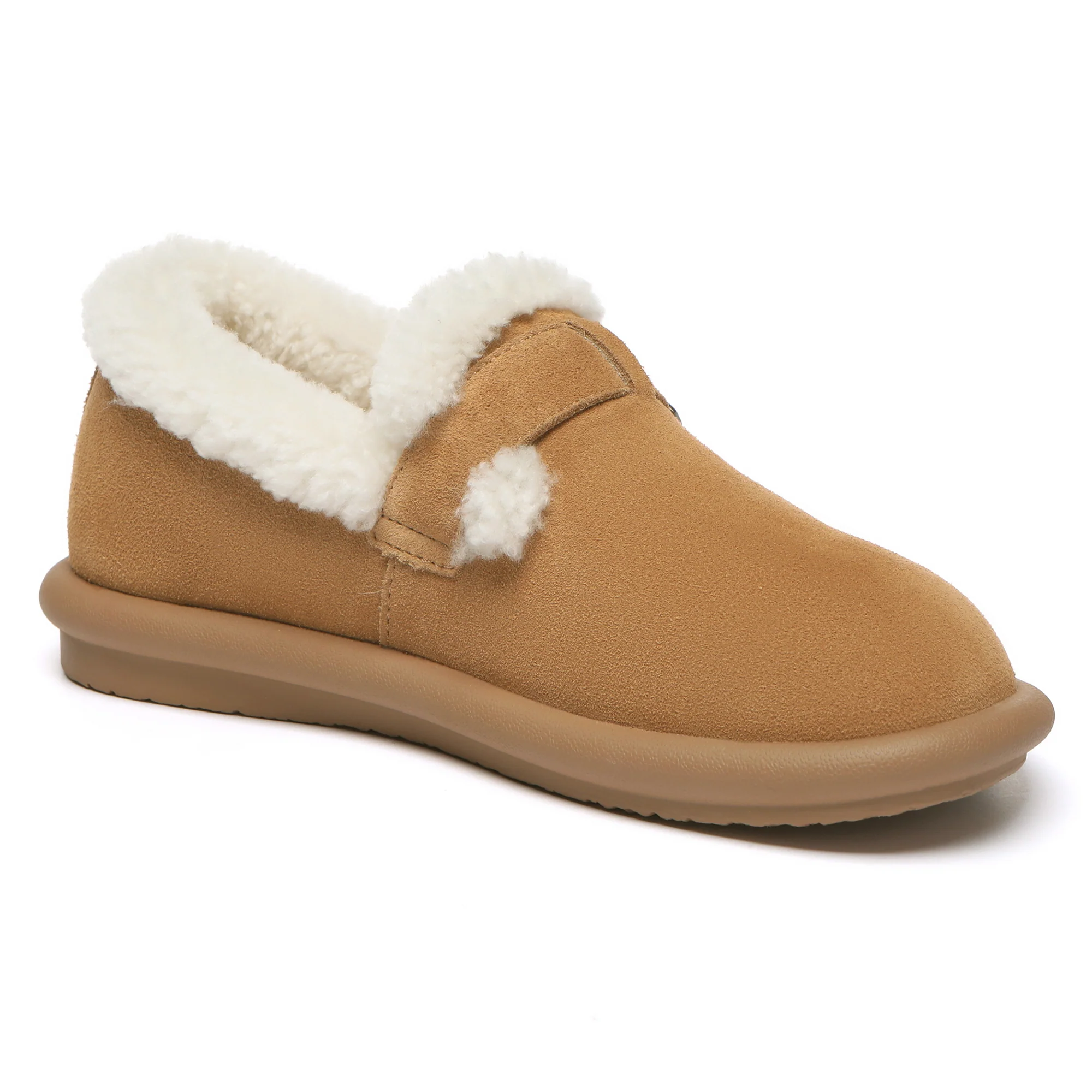 Adjustable Buckle UGG Ankle Slippers - Image 3