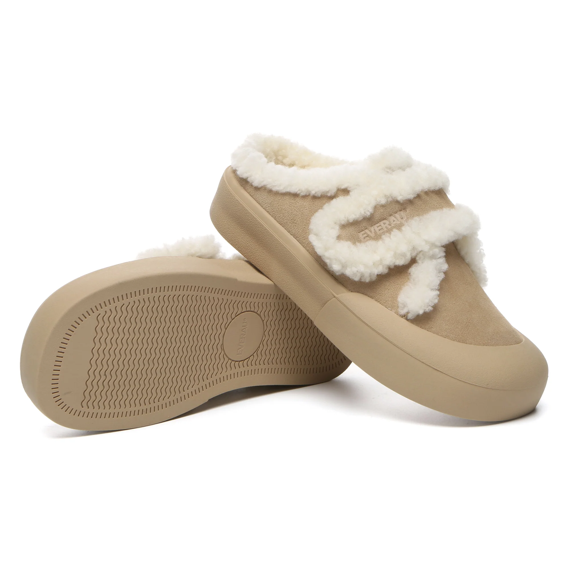 Adjustable Shearling Strap UGG Slippers - Image 10