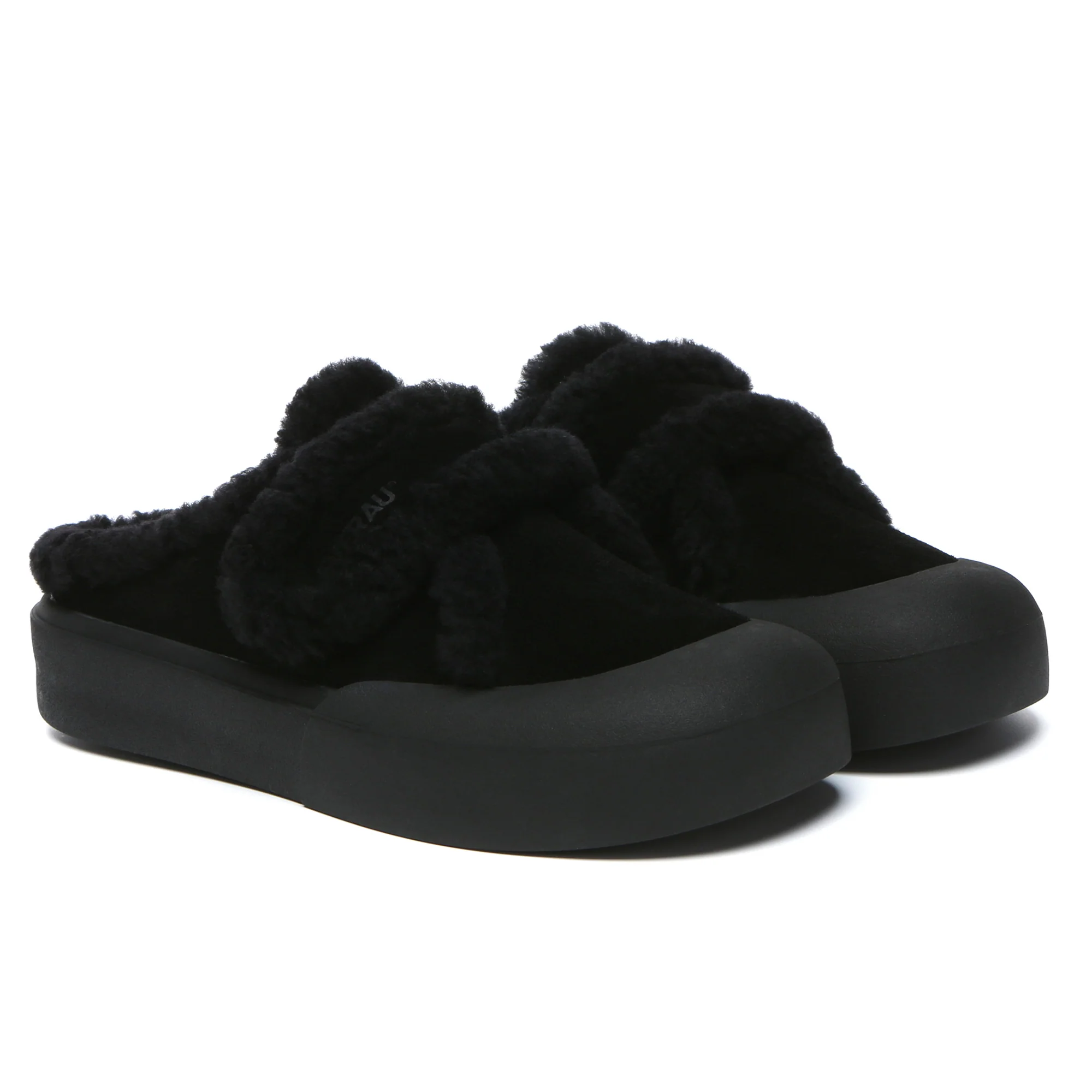 Adjustable Shearling Strap UGG Slippers - Image 4