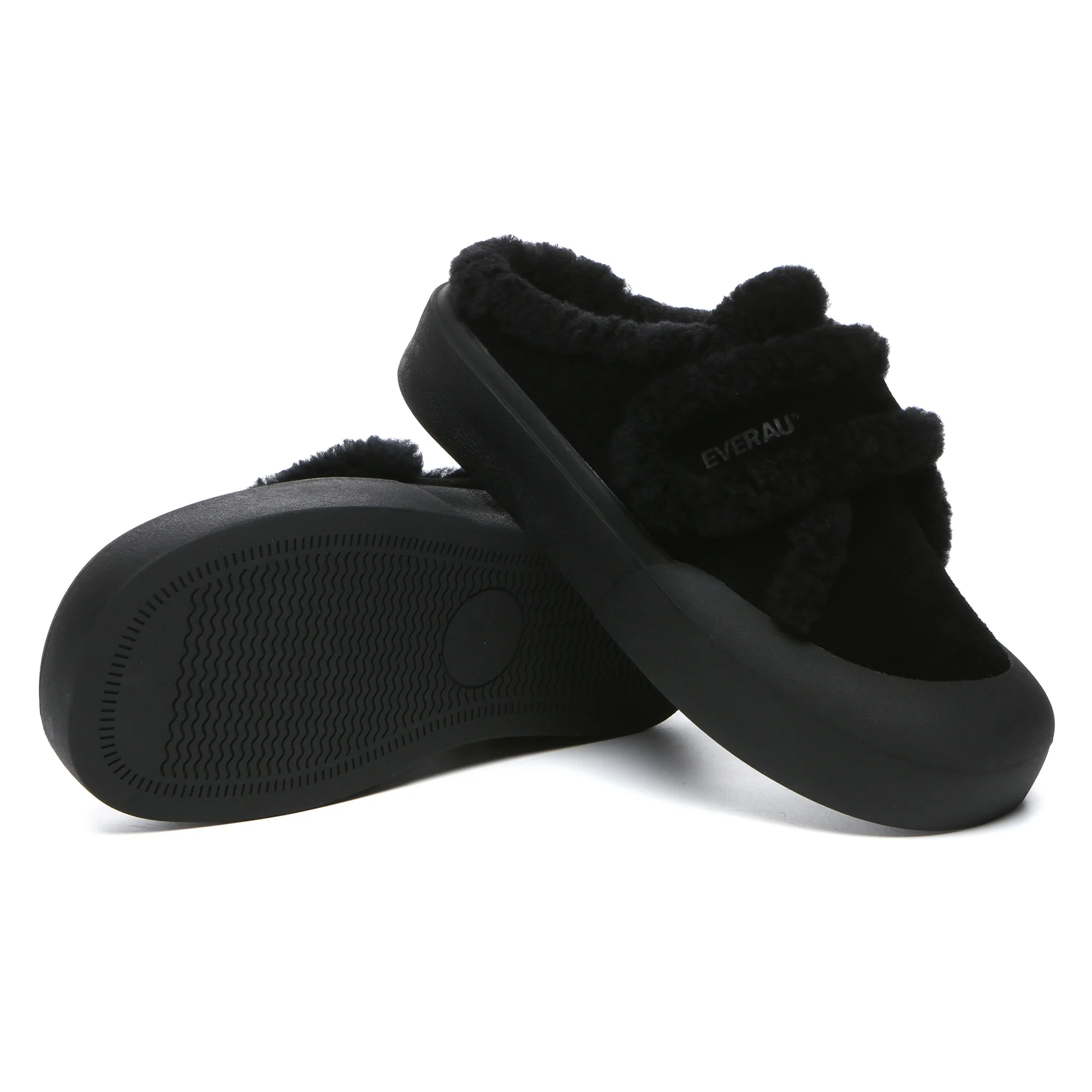 Adjustable Shearling Strap UGG Slippers - Image 5
