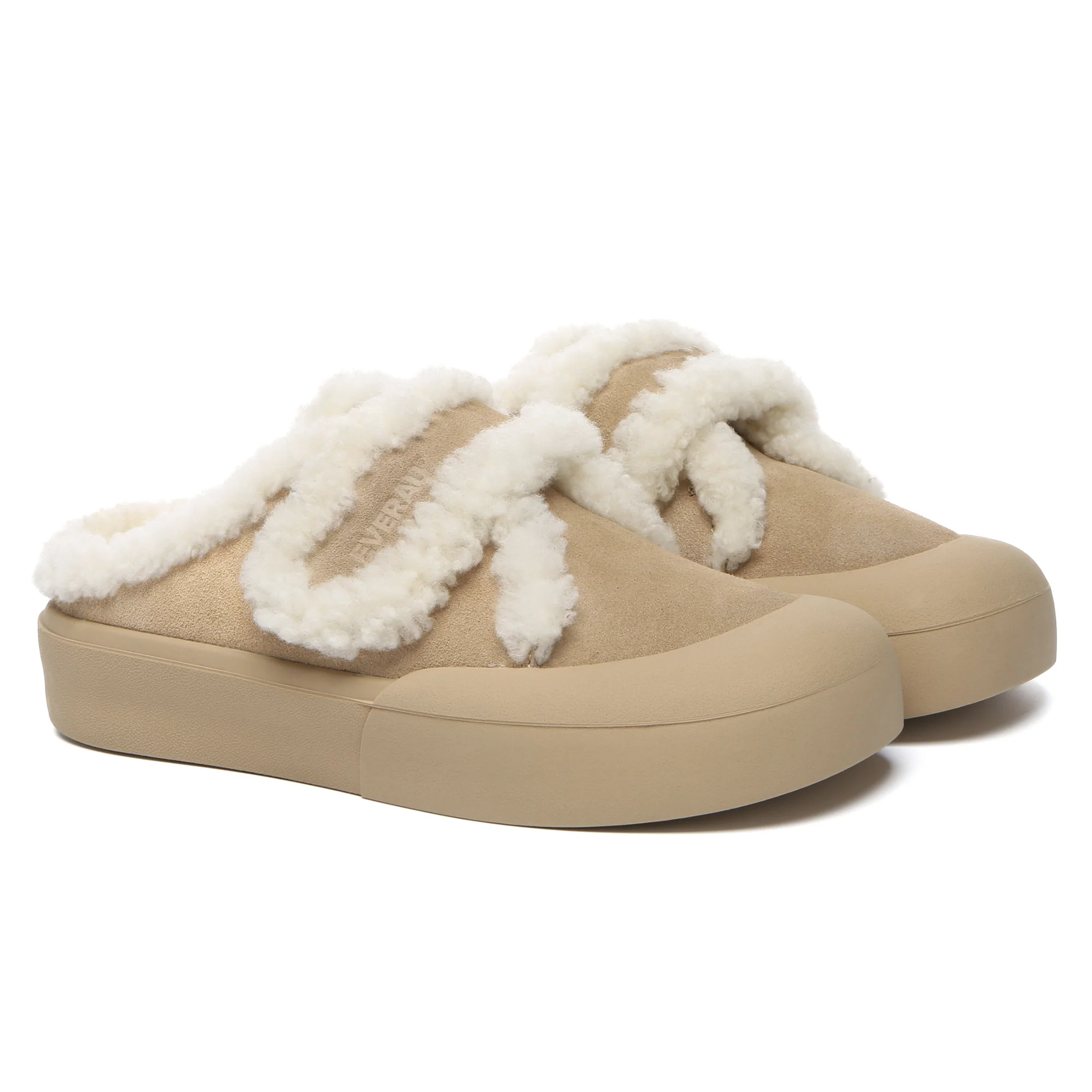 Adjustable Shearling Strap UGG Slippers - Image 9