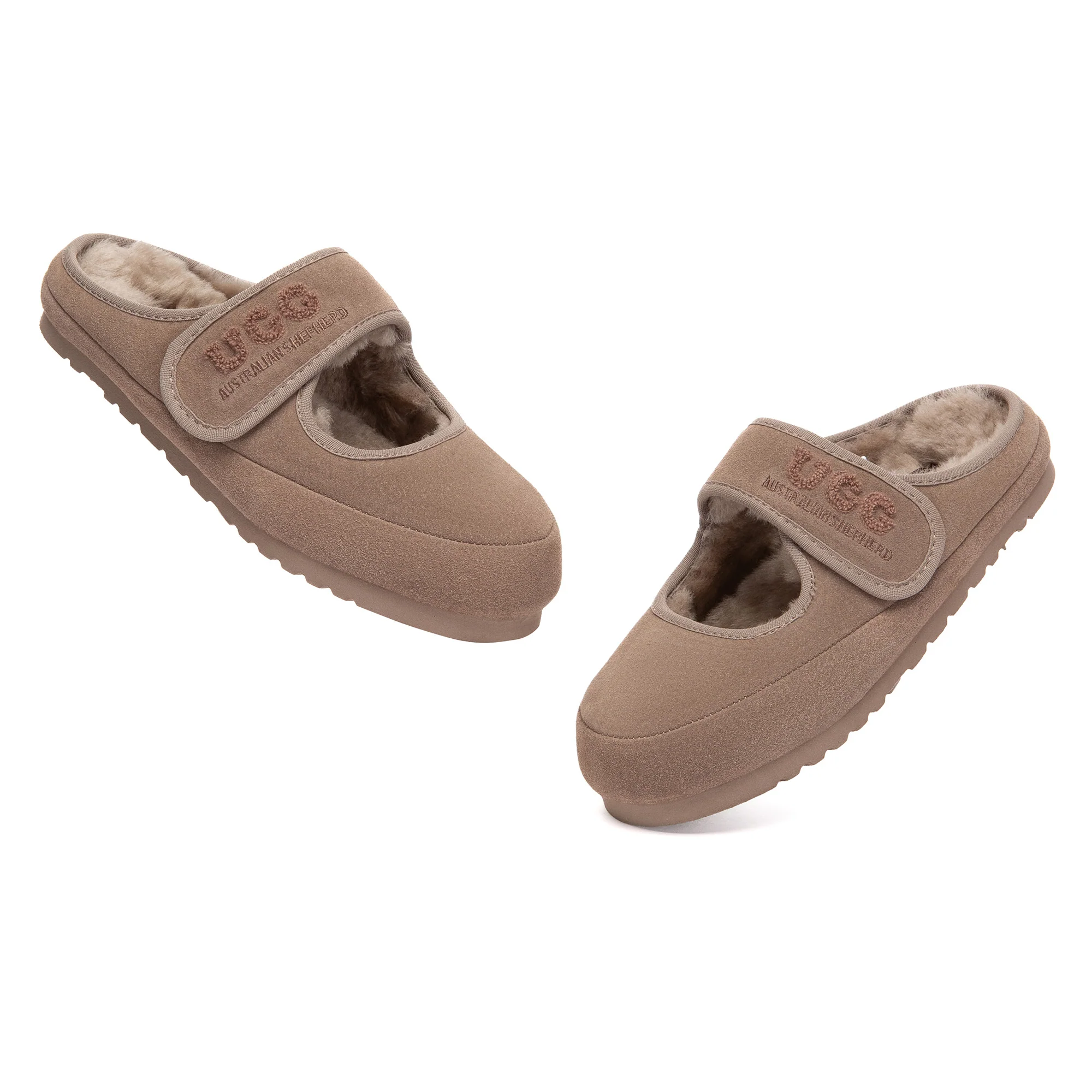 Adjustable Strap Mary Jane UGG Slippers - Image 24
