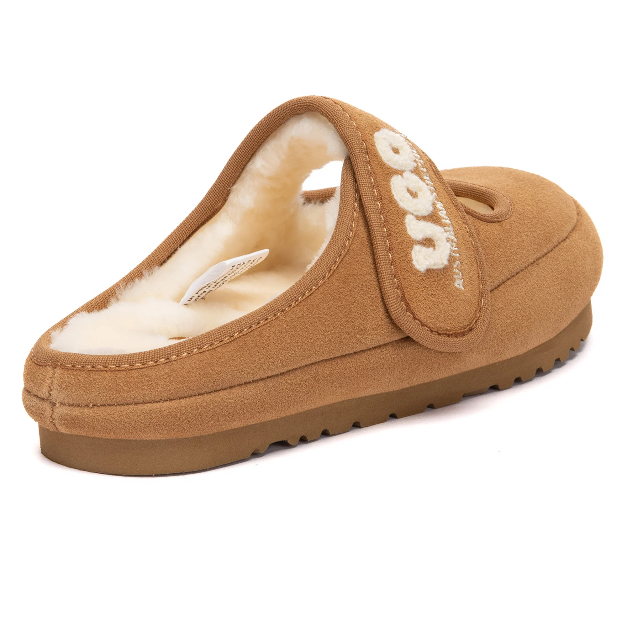 Adjustable Strap Mary Jane UGG Slippers - Image 3