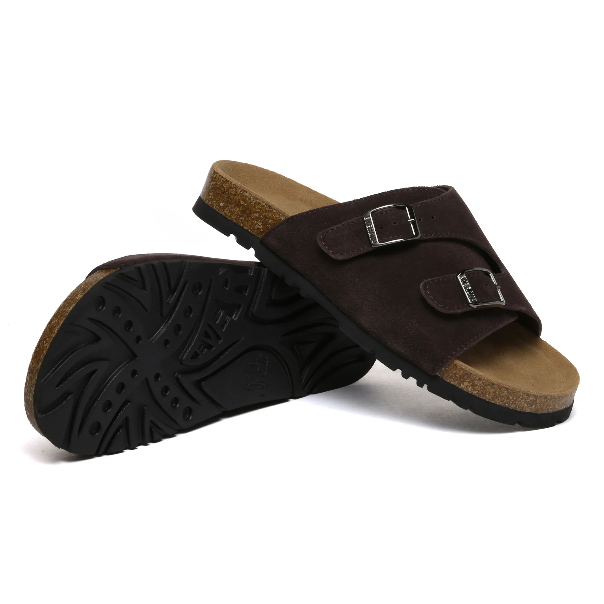 Alexis Suede Birkie Slides - Image 10