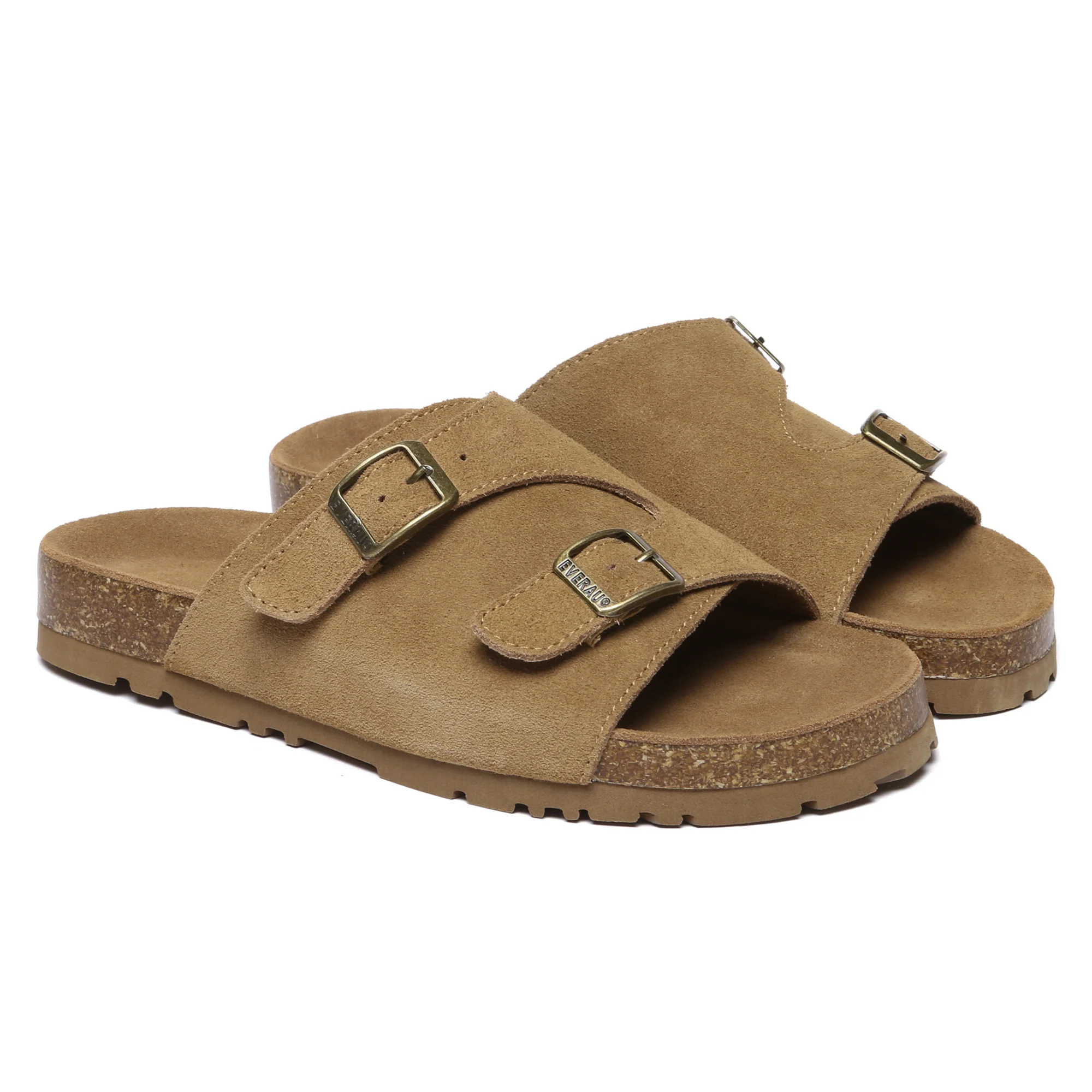 Alexis Suede Birkie Slides - Image 4