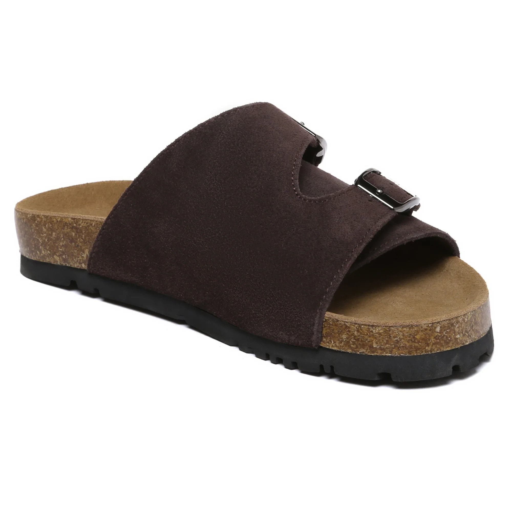 Alexis Suede Birkie Slides - Image 8