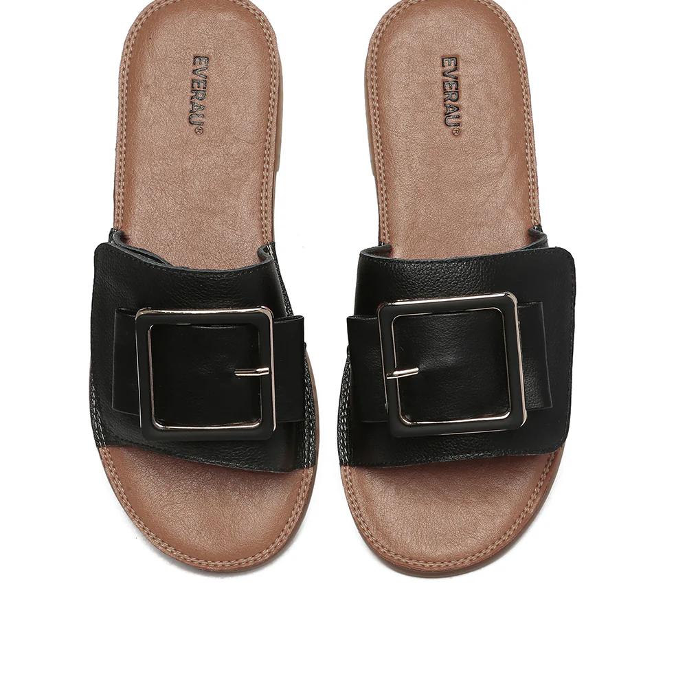 Anni Ultra Soft Flat Slides - Image 5