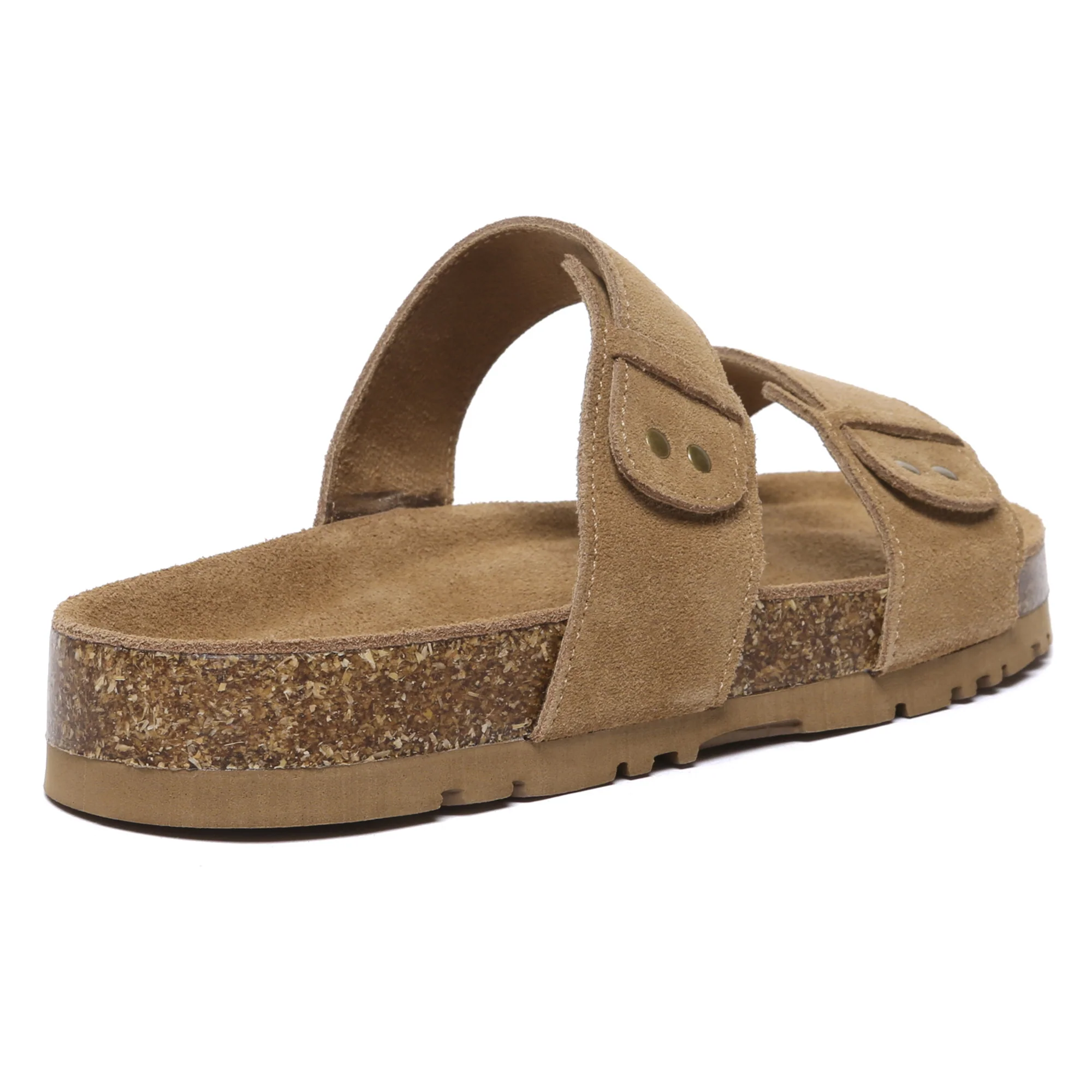 Aurelia Birkie Suede Slides - Image 2