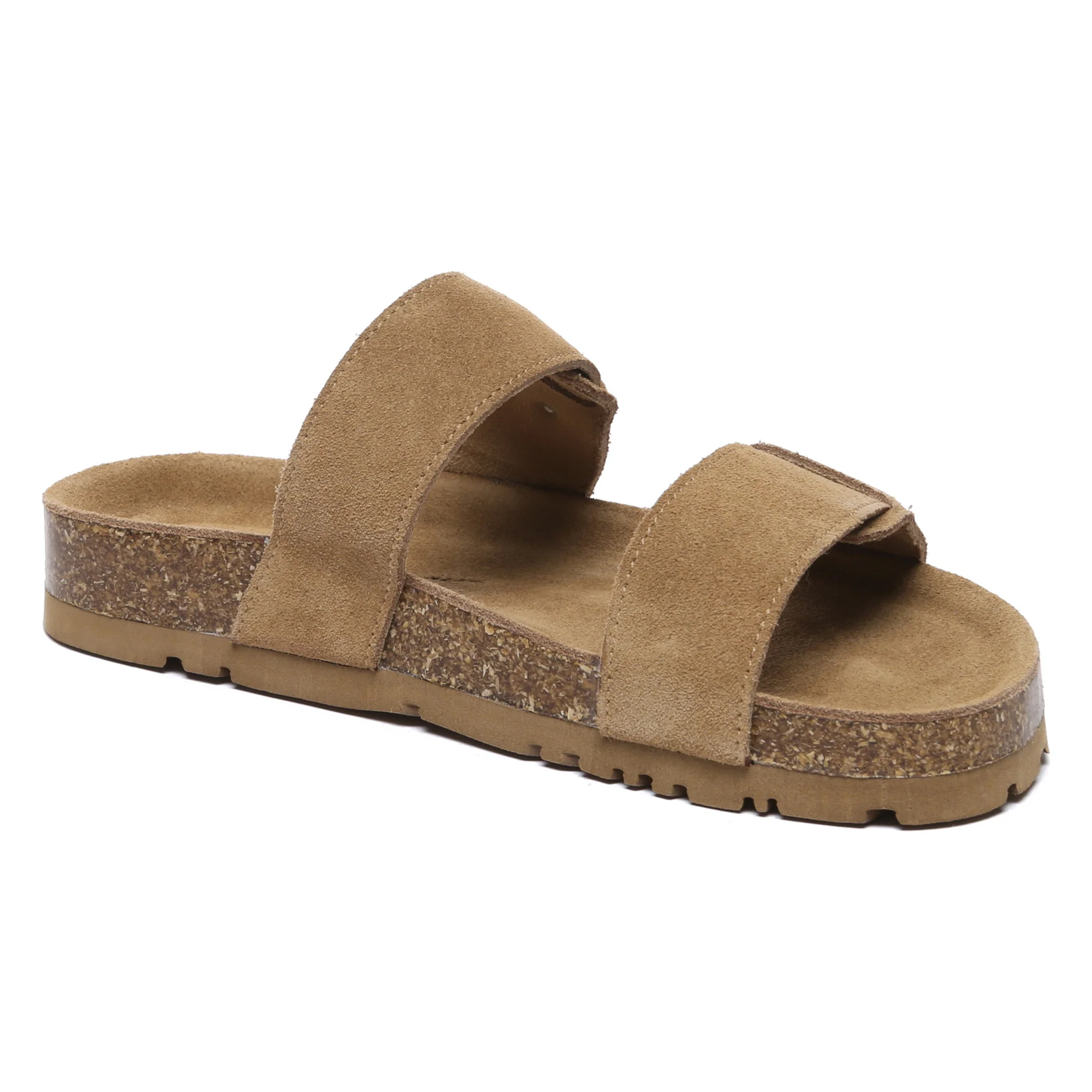 Aurelia Birkie Suede Slides - Image 3