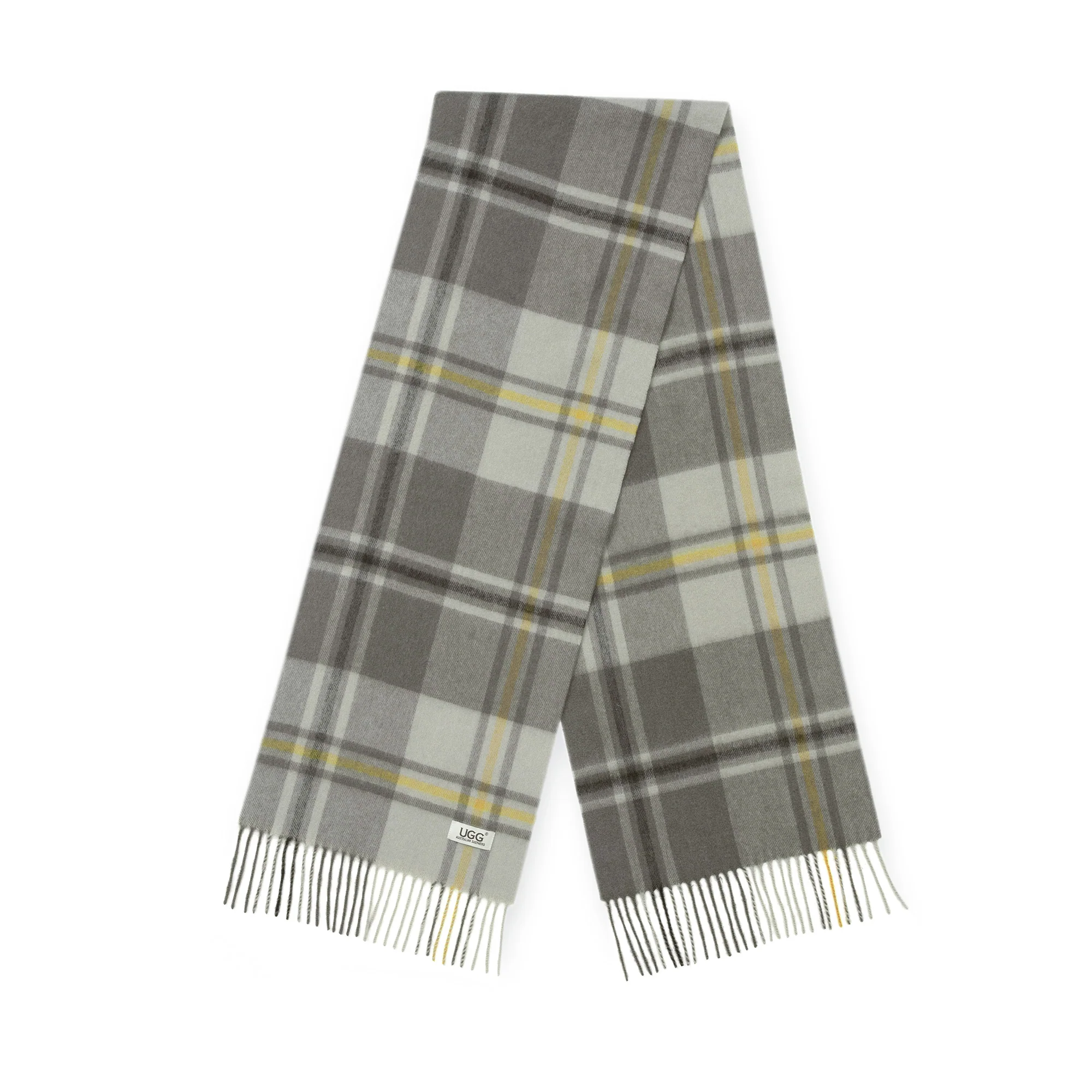 Australian Merino Wool Check Scarf - Image 13