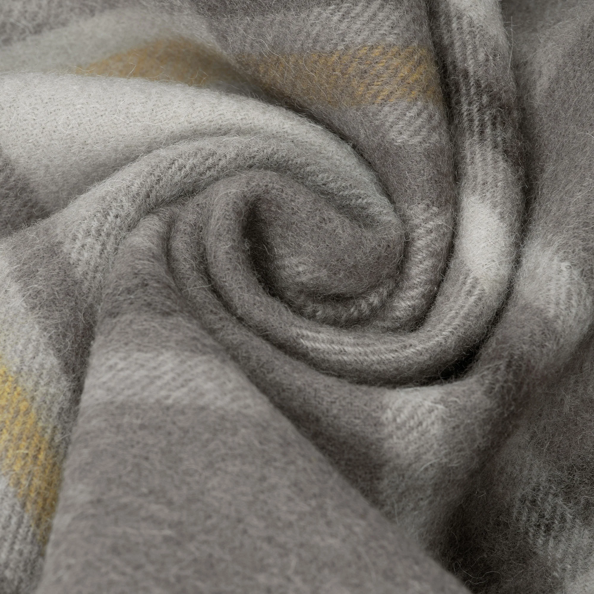 Australian Merino Wool Check Scarf - Image 15