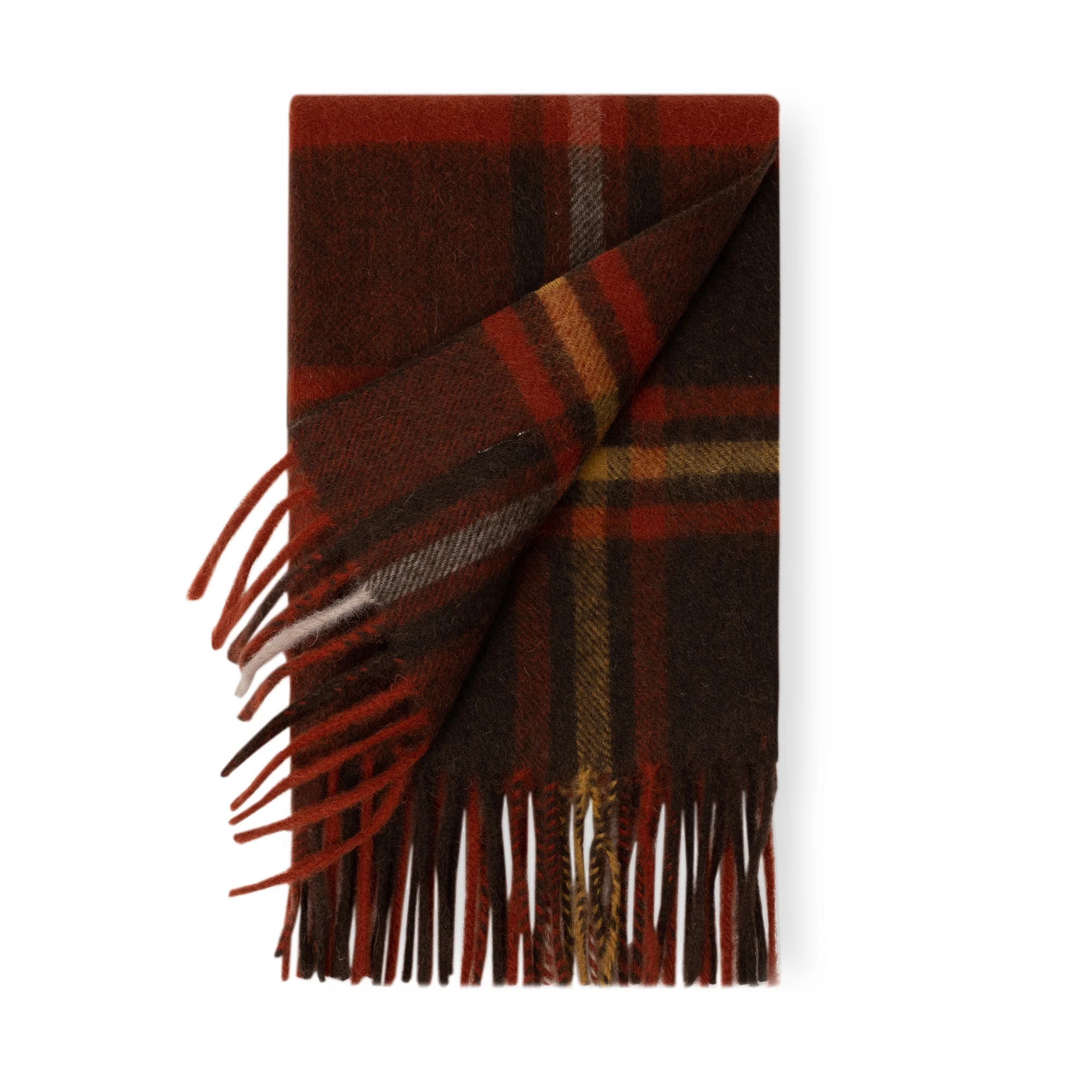 Australian Merino Wool Check Scarf - Image 16