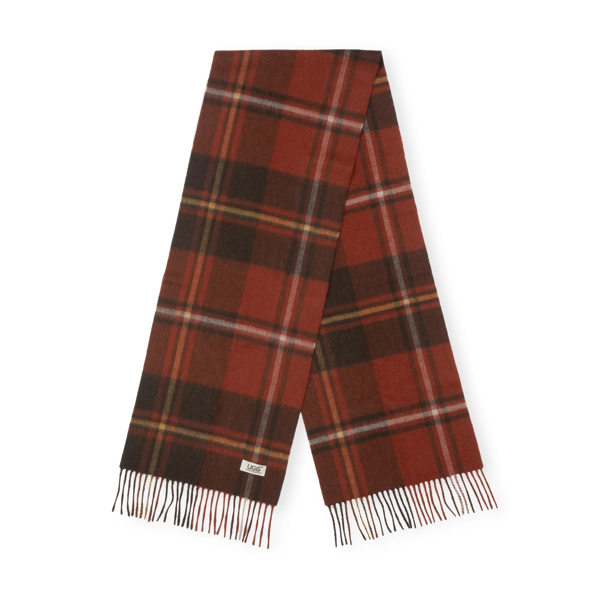 Australian Merino Wool Check Scarf - Image 18