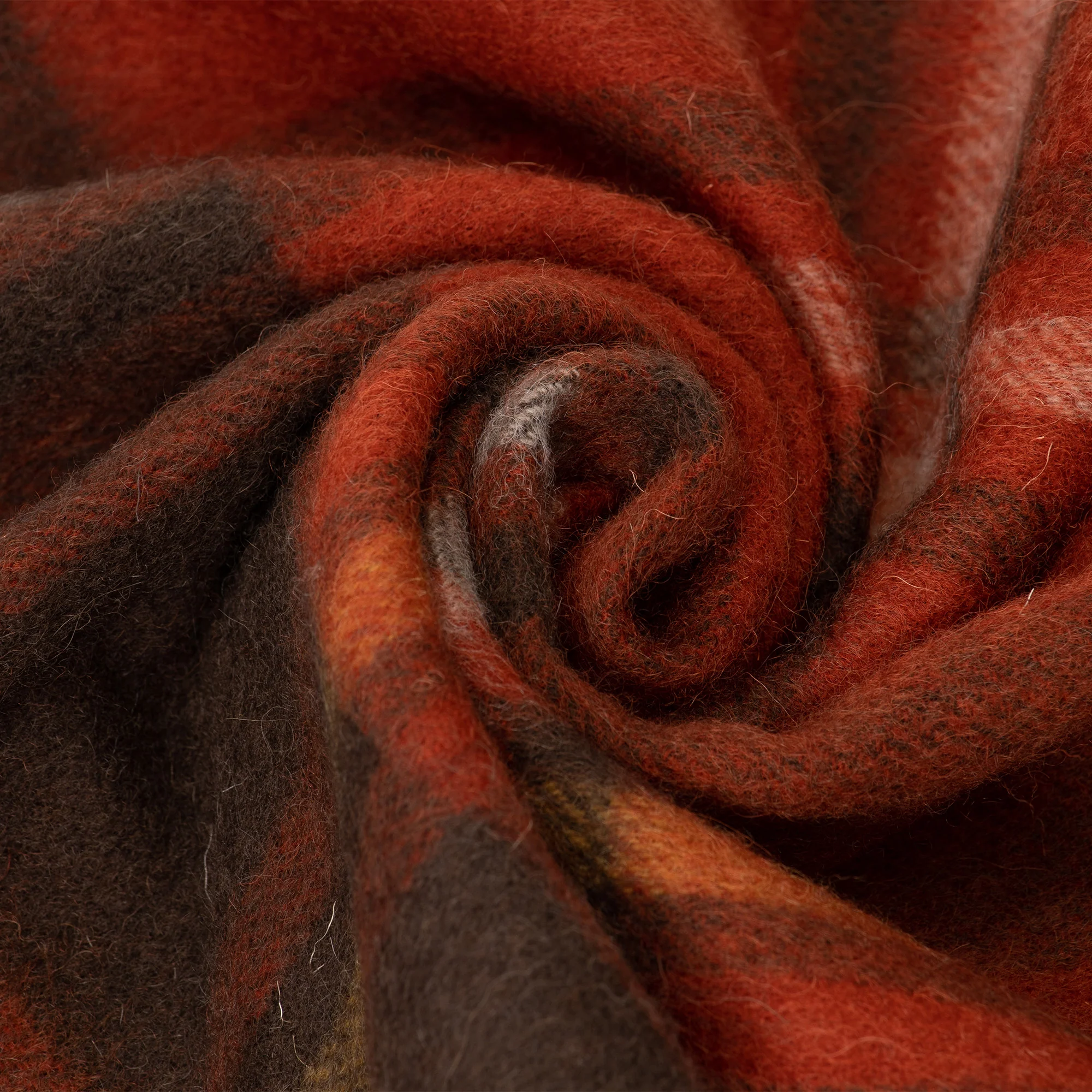 Australian Merino Wool Check Scarf - Image 20