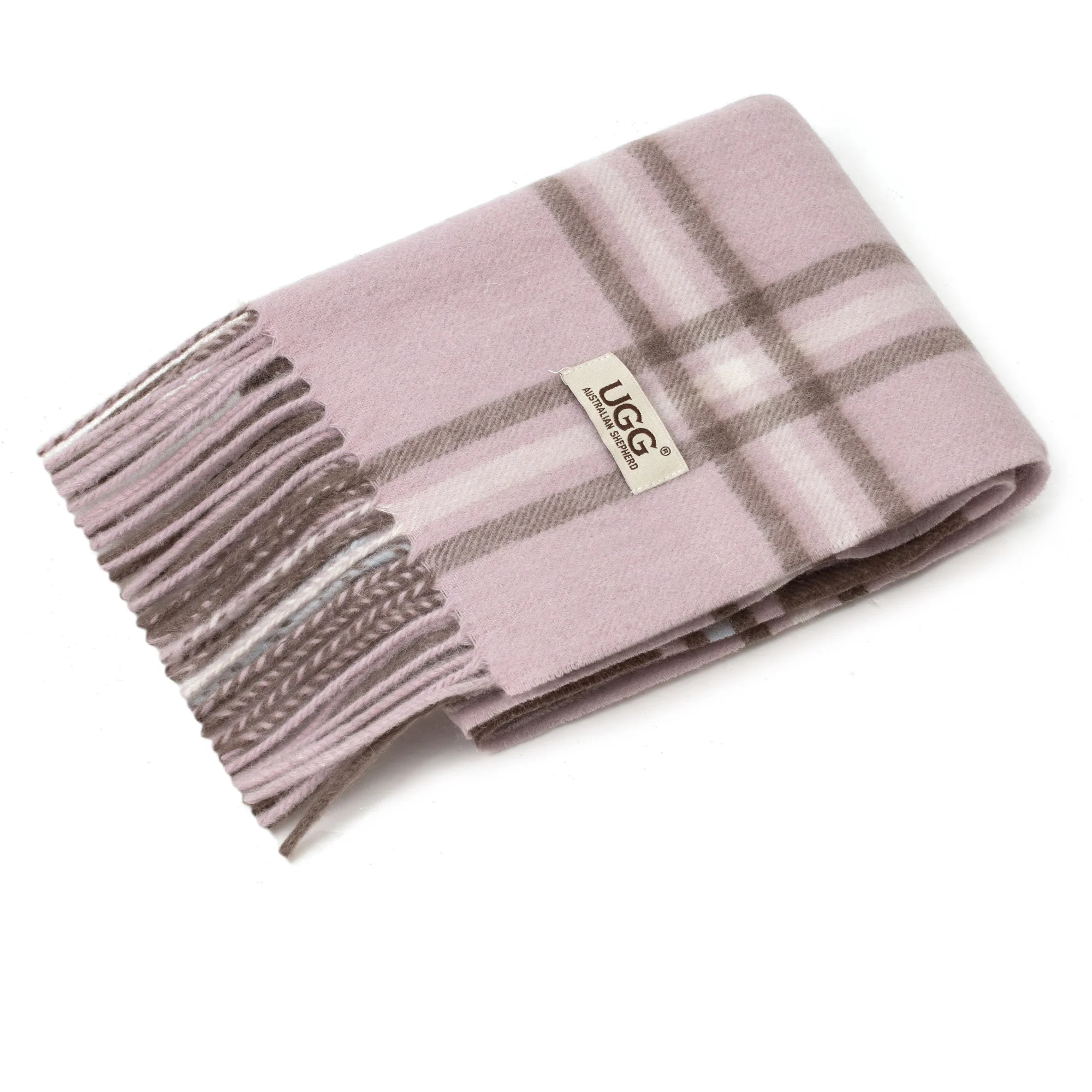 Australian Merino Wool Check Scarf - Image 22
