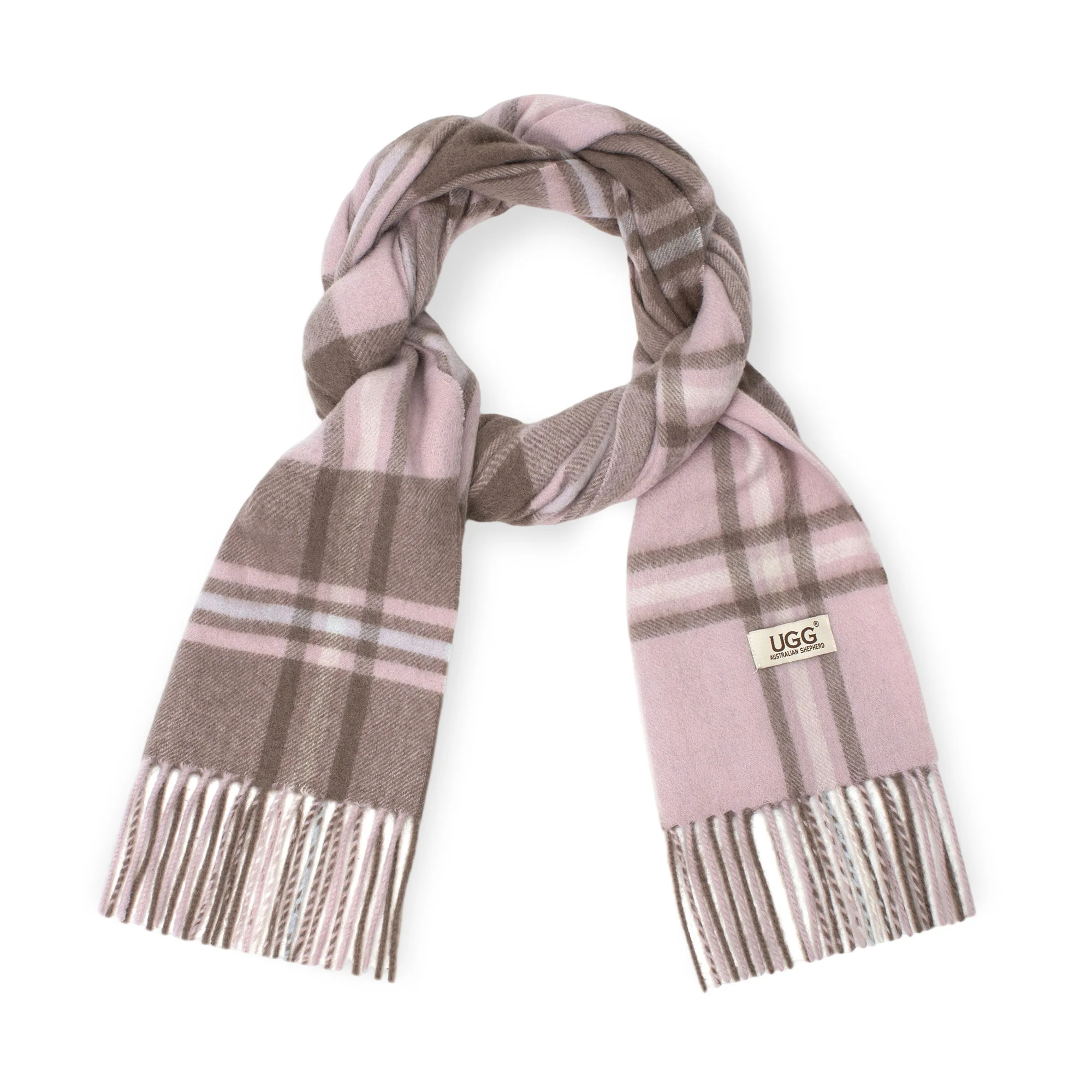 Australian Merino Wool Check Scarf - Image 24