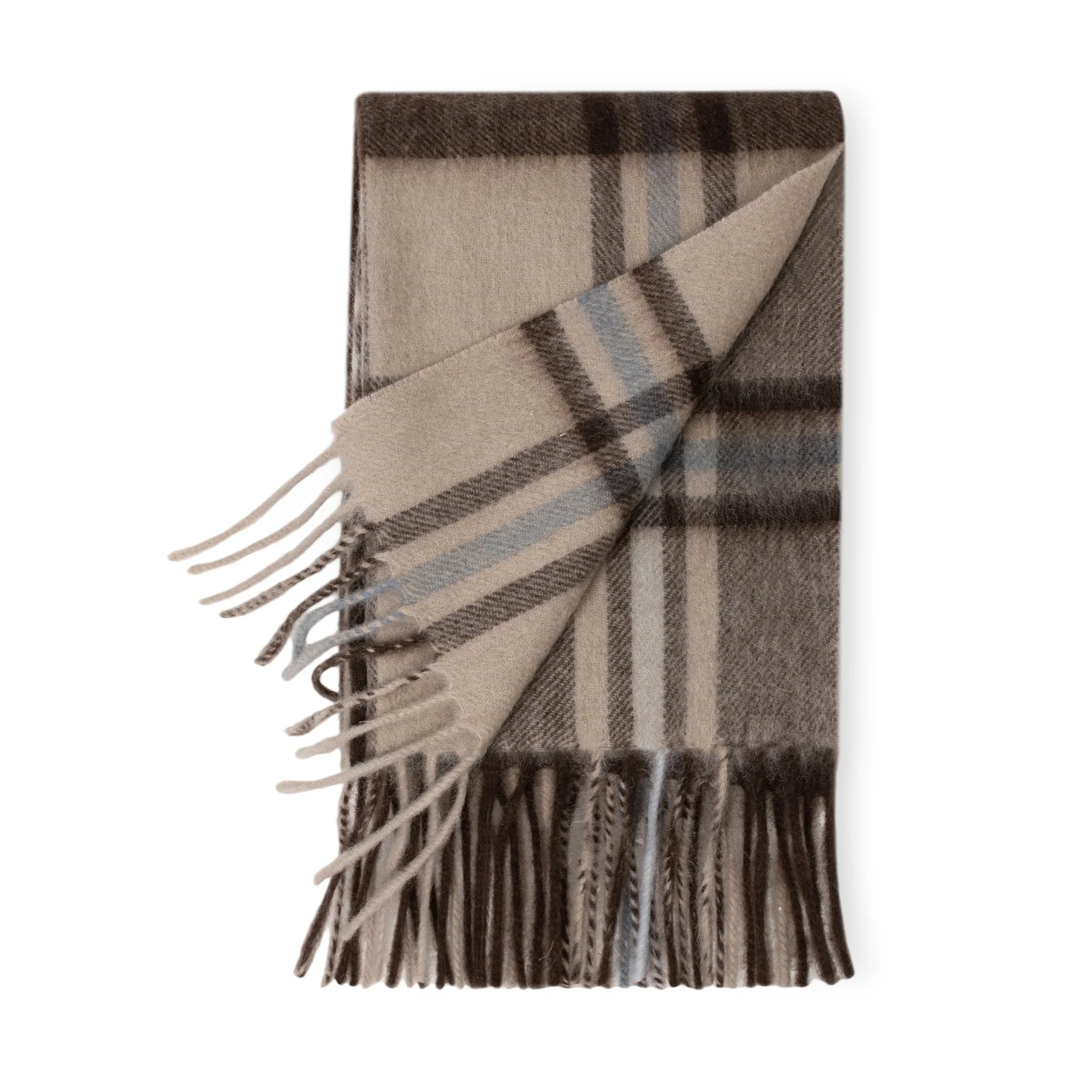 Australian Merino Wool Check Scarf - Image 26