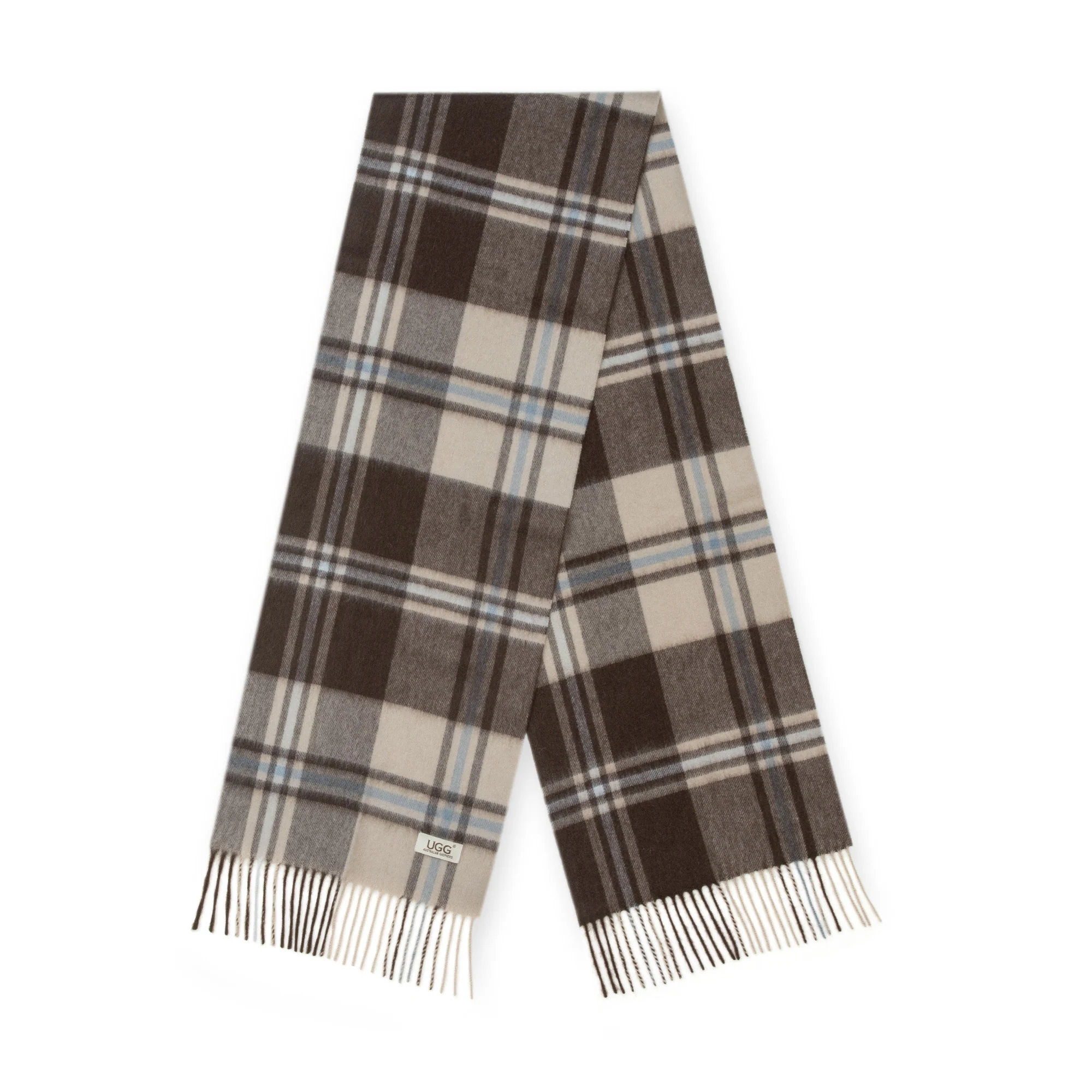 Australian Merino Wool Check Scarf - Image 28