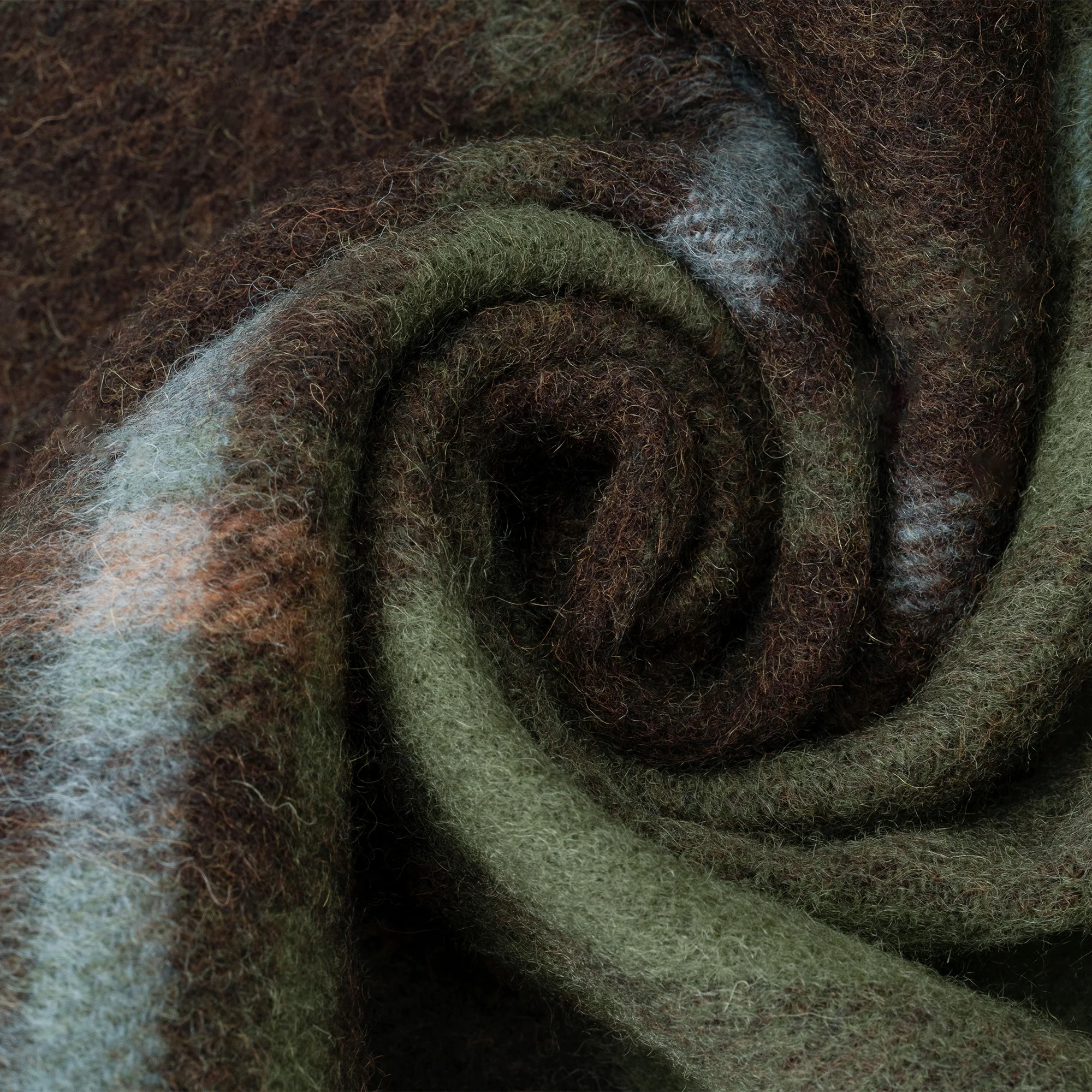 Australian Merino Wool Check Scarf - Image 35