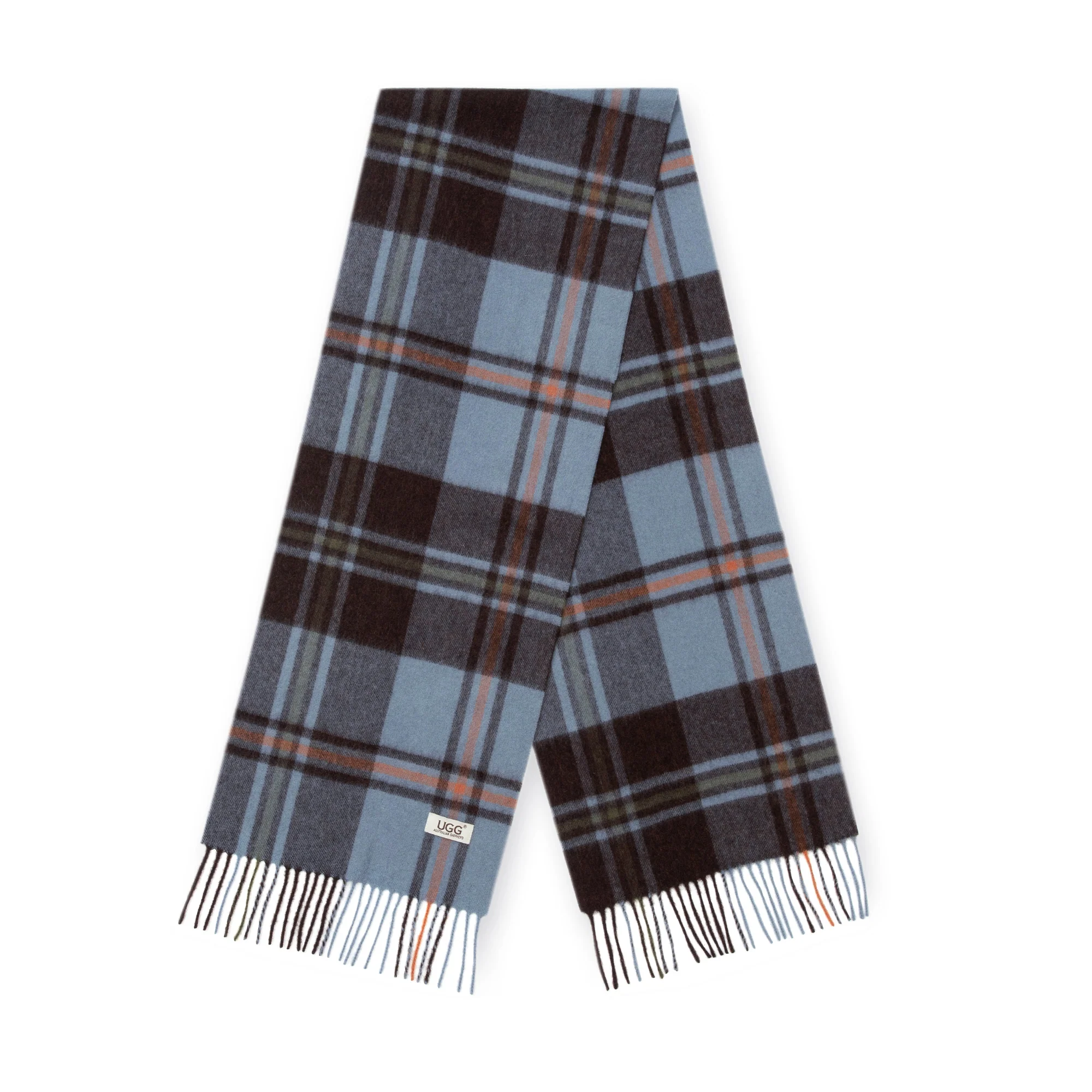 Australian Merino Wool Check Scarf - Image 38