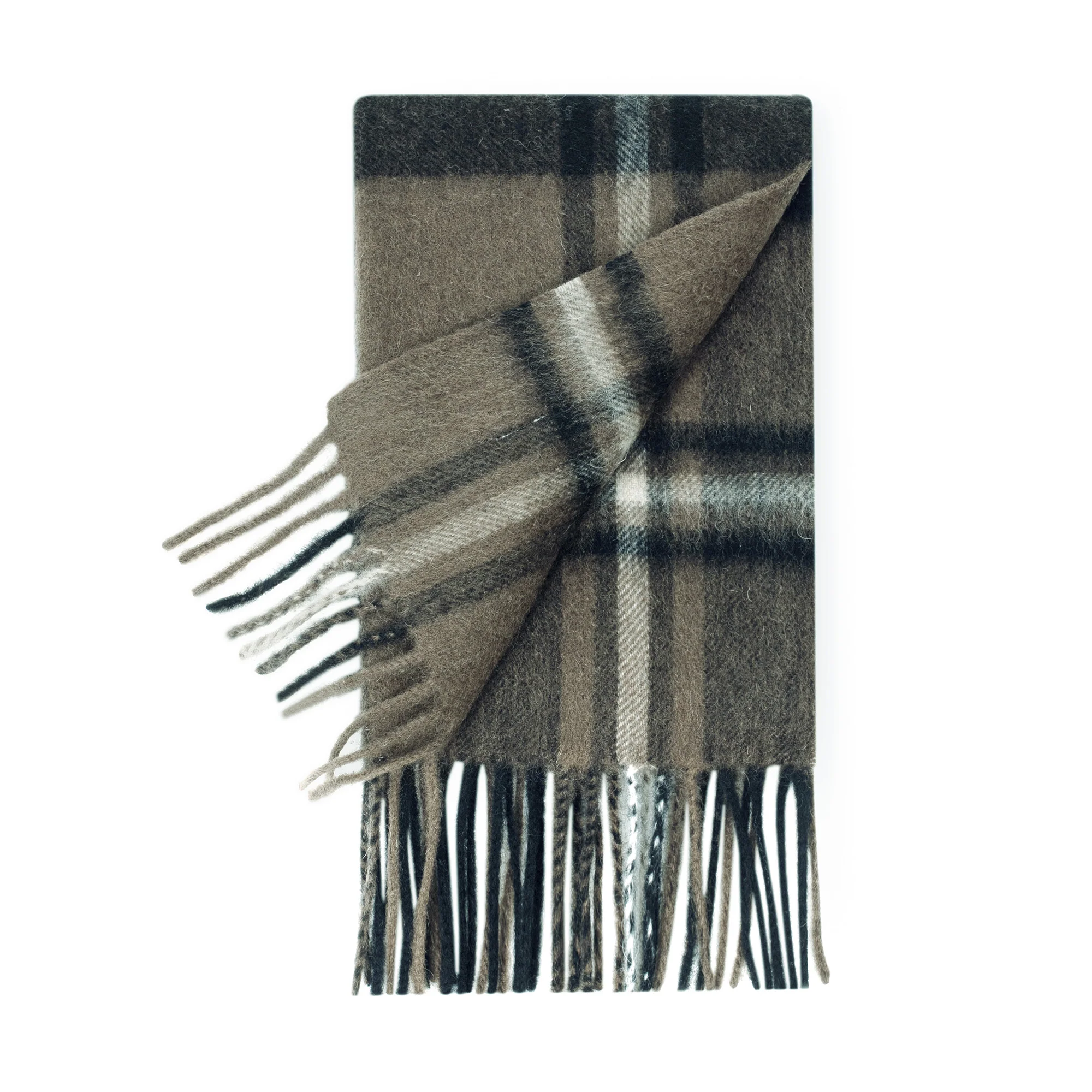 Australian Merino Wool Check Scarf - Image 6
