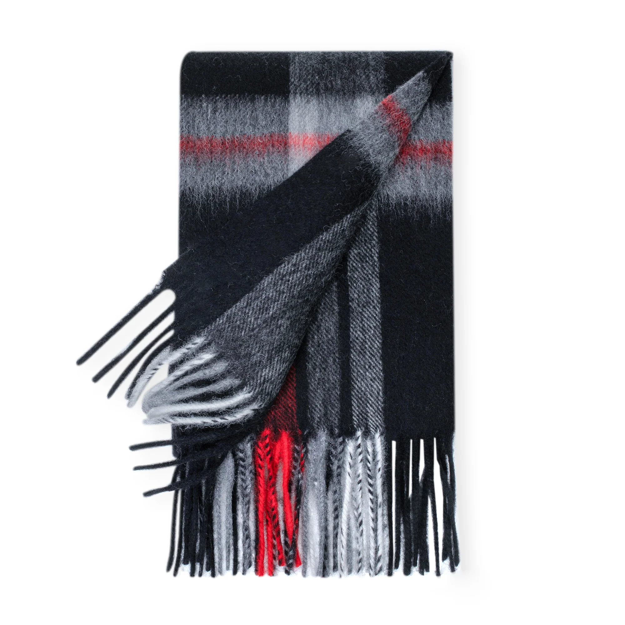 Australian Merino Wool Check Scarf II - Image 11