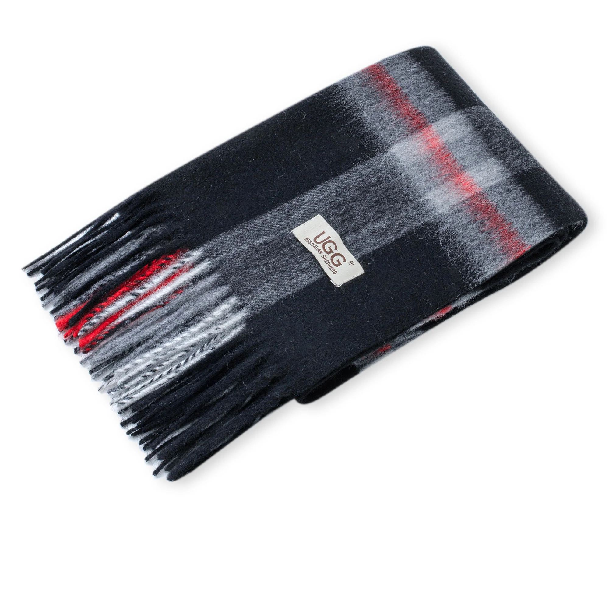 Australian Merino Wool Check Scarf II - Image 12