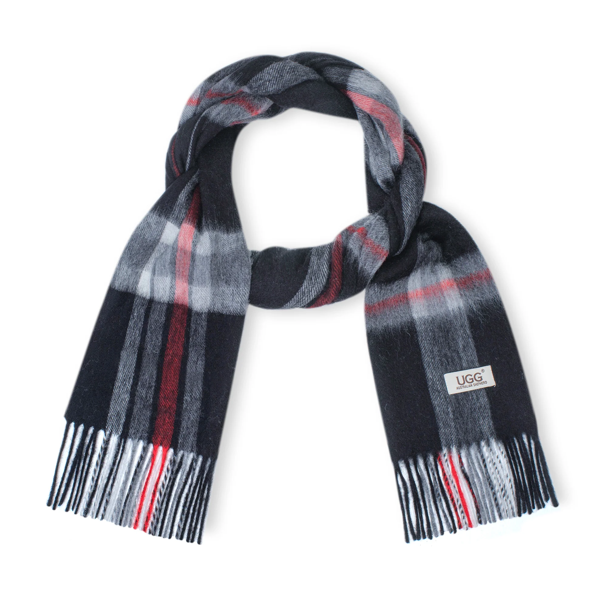 Australian Merino Wool Check Scarf II - Image 14