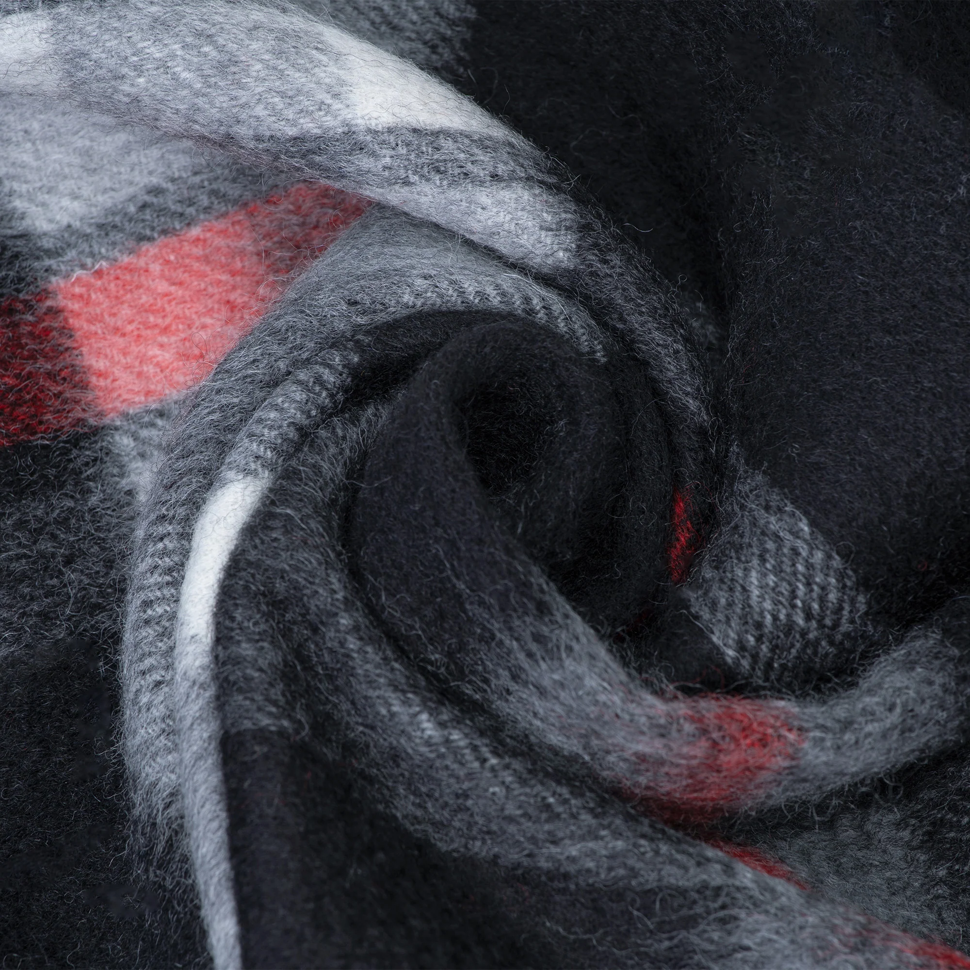 Australian Merino Wool Check Scarf II - Image 15