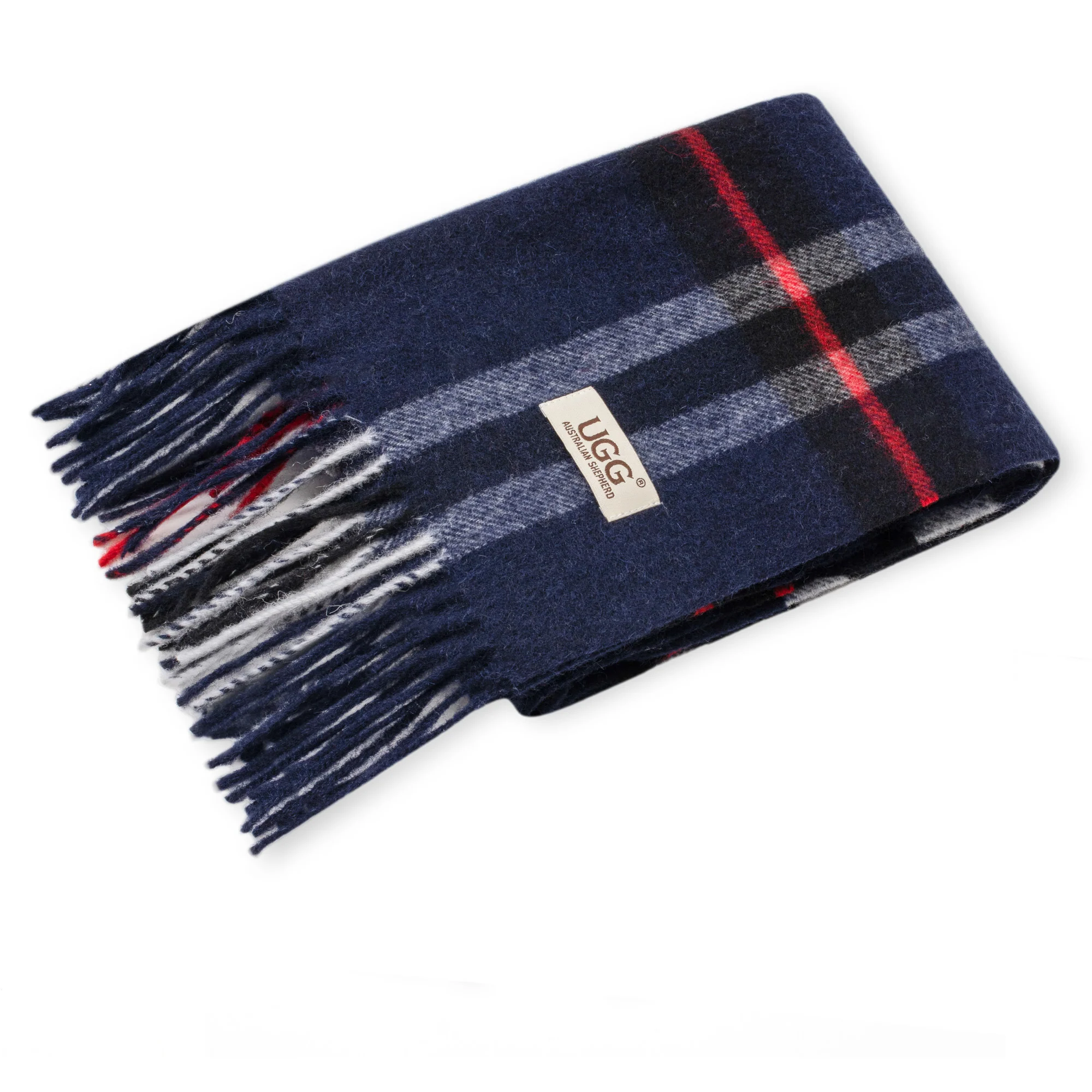 Australian Merino Wool Check Scarf II - Image 2