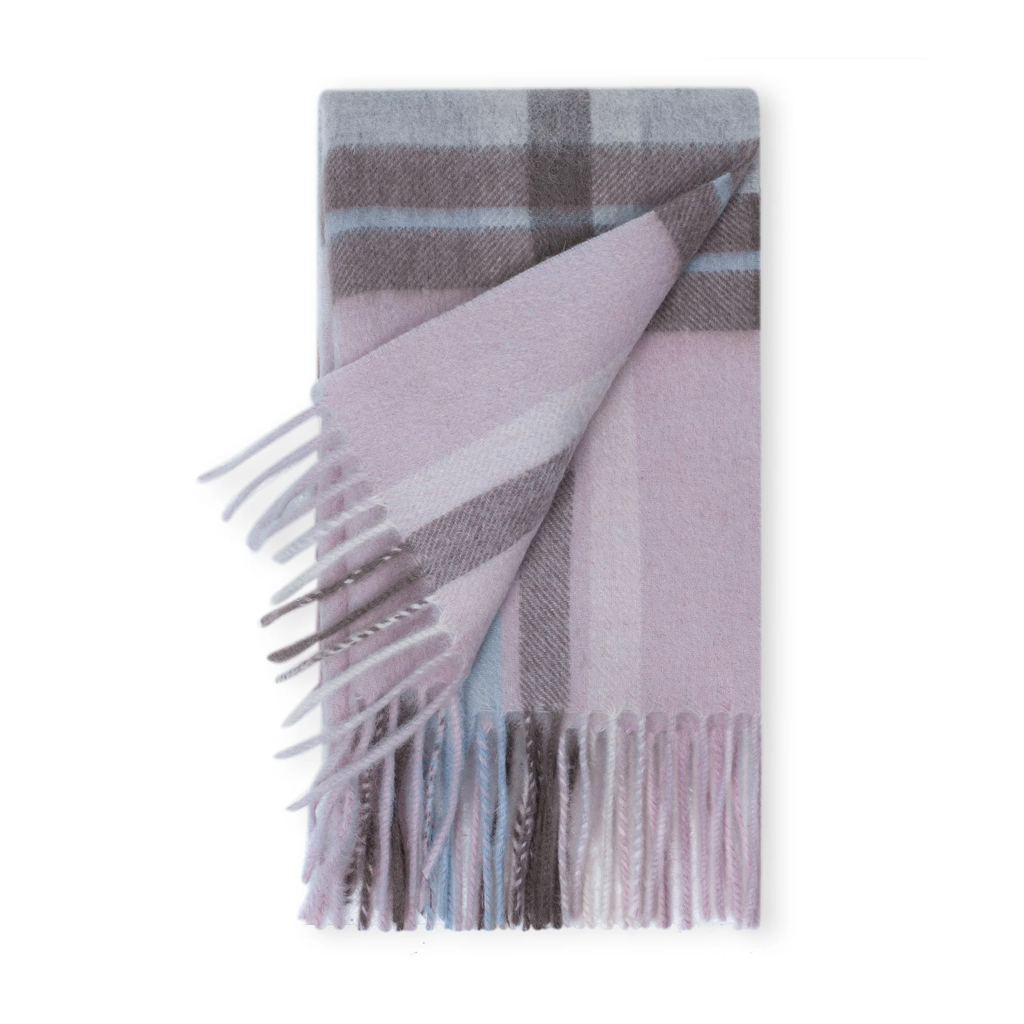 Australian Merino Wool Check Scarf II - Image 26