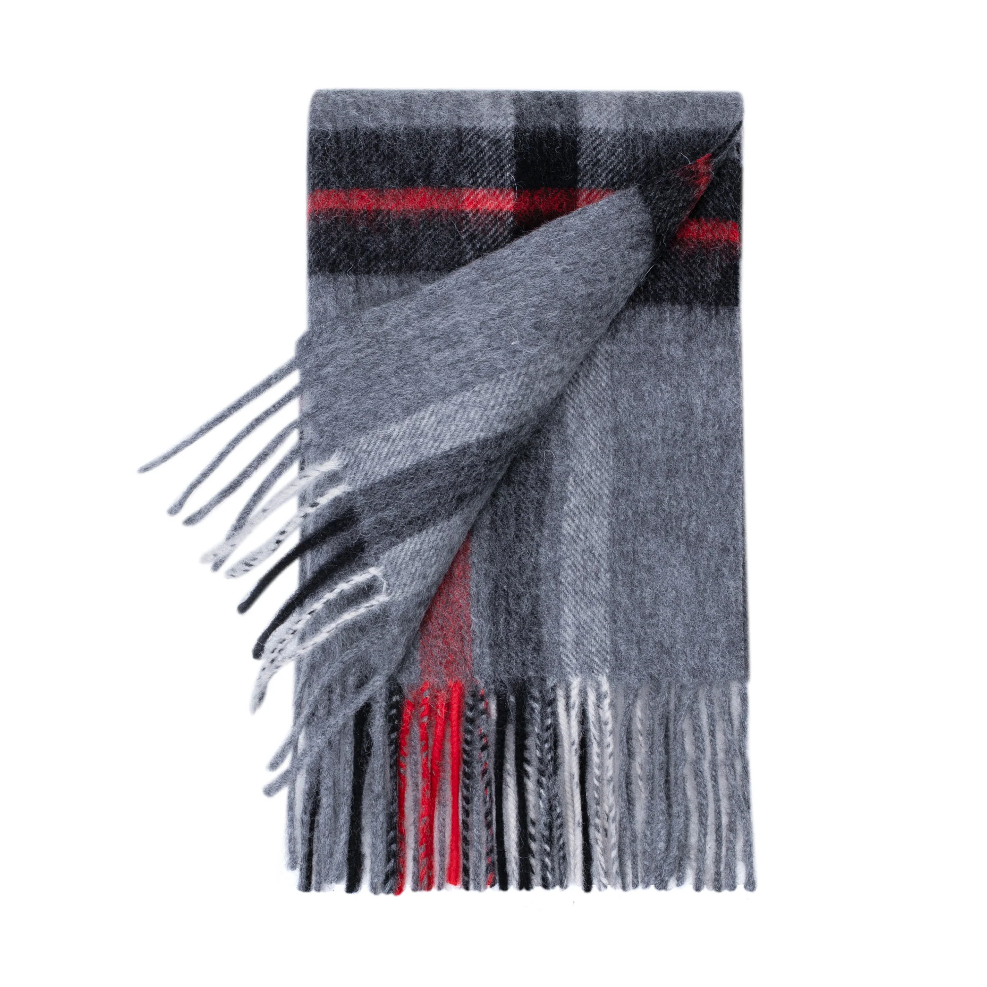 Australian Merino Wool Check Scarf II - Image 46