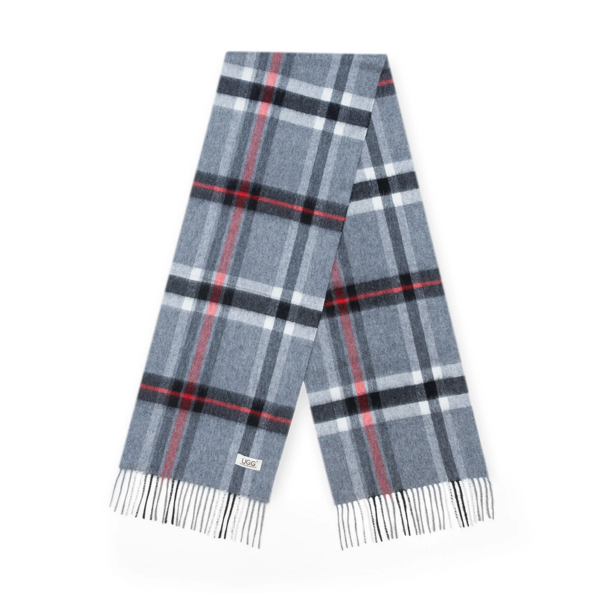 Australian Merino Wool Check Scarf II - Image 48