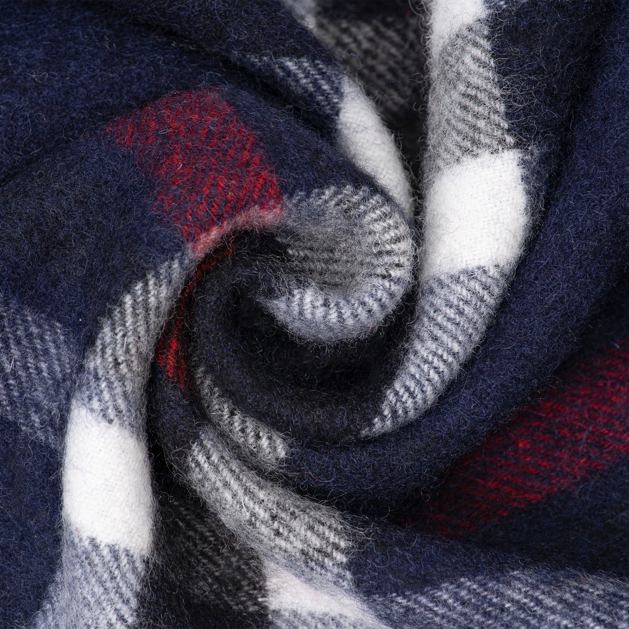 Australian Merino Wool Check Scarf II - Image 5
