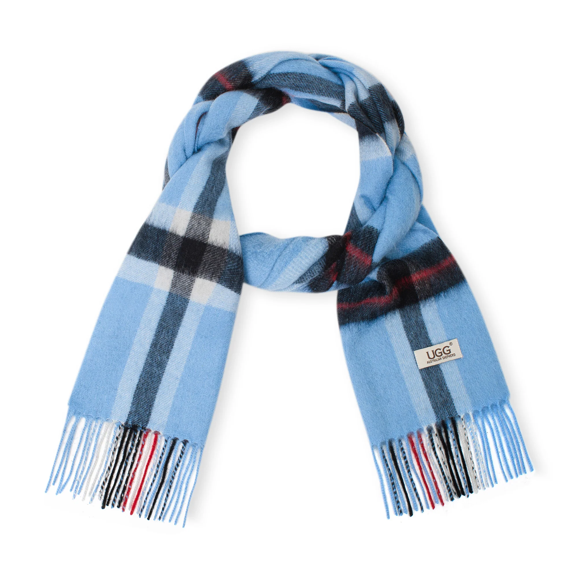 Australian Merino Wool Check Scarf II - Image 54