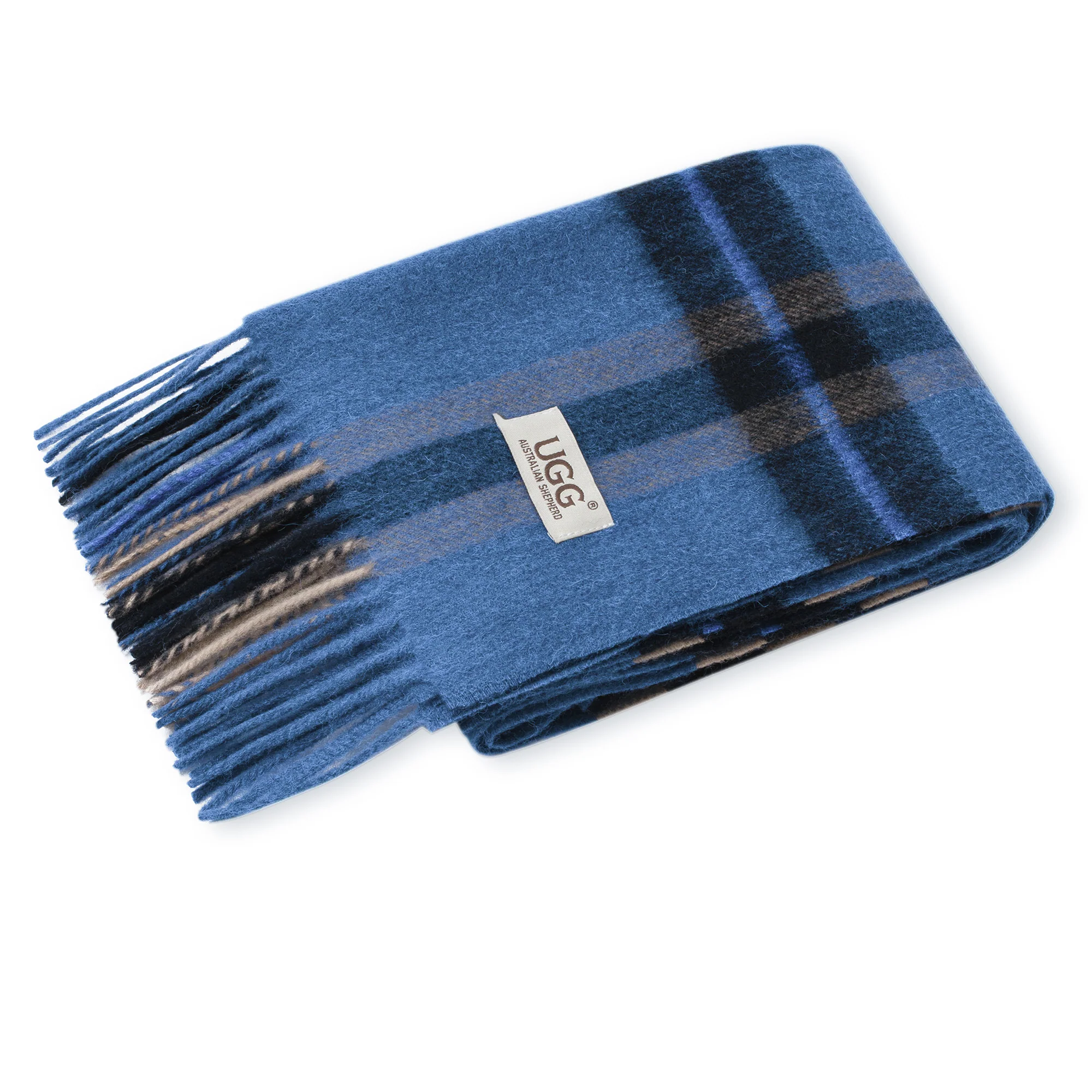Australian Merino Wool Check Scarf II - Image 57