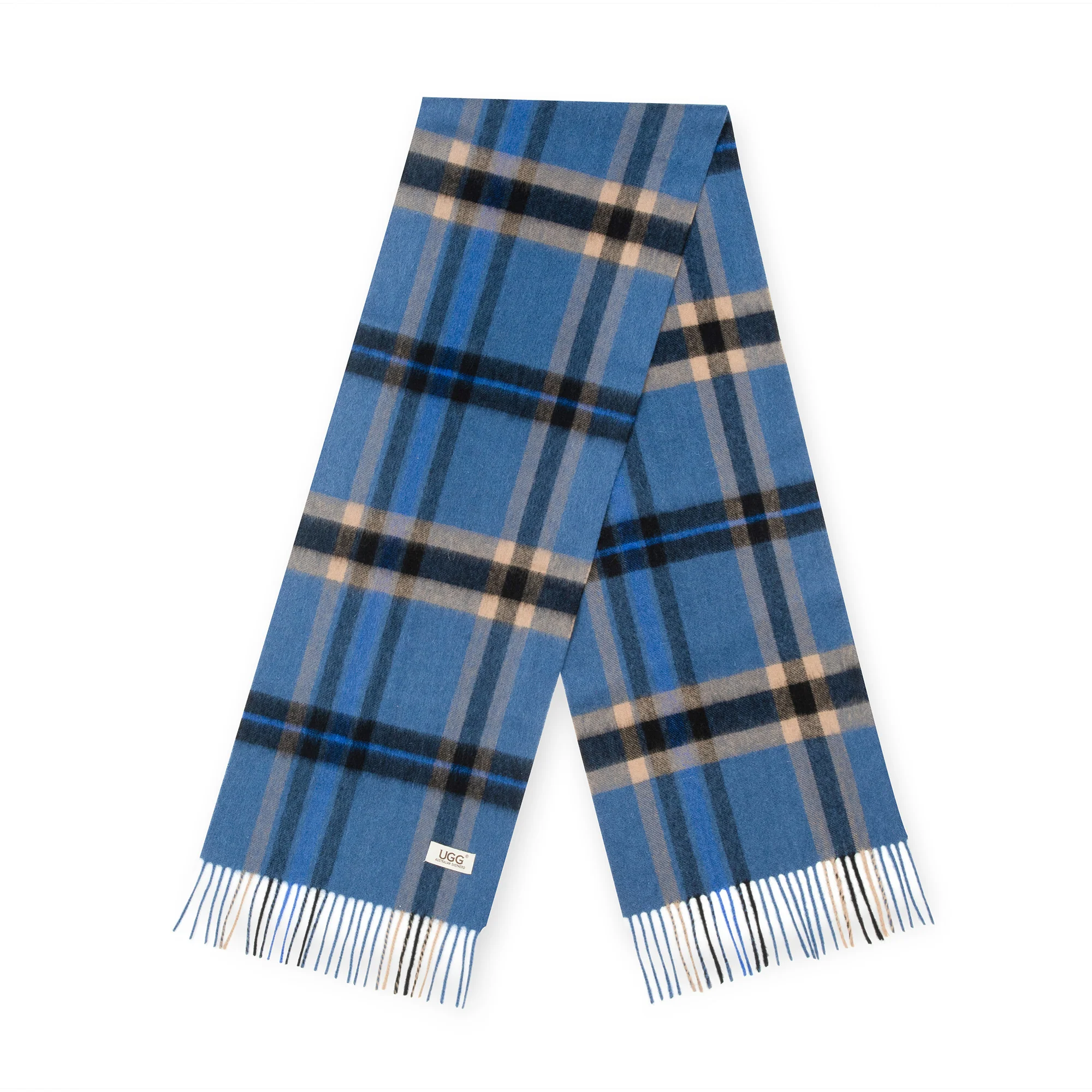 Australian Merino Wool Check Scarf II - Image 58