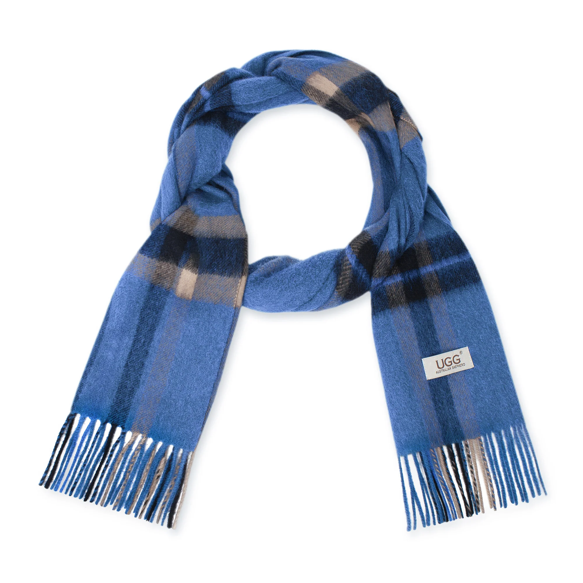 Australian Merino Wool Check Scarf II - Image 59