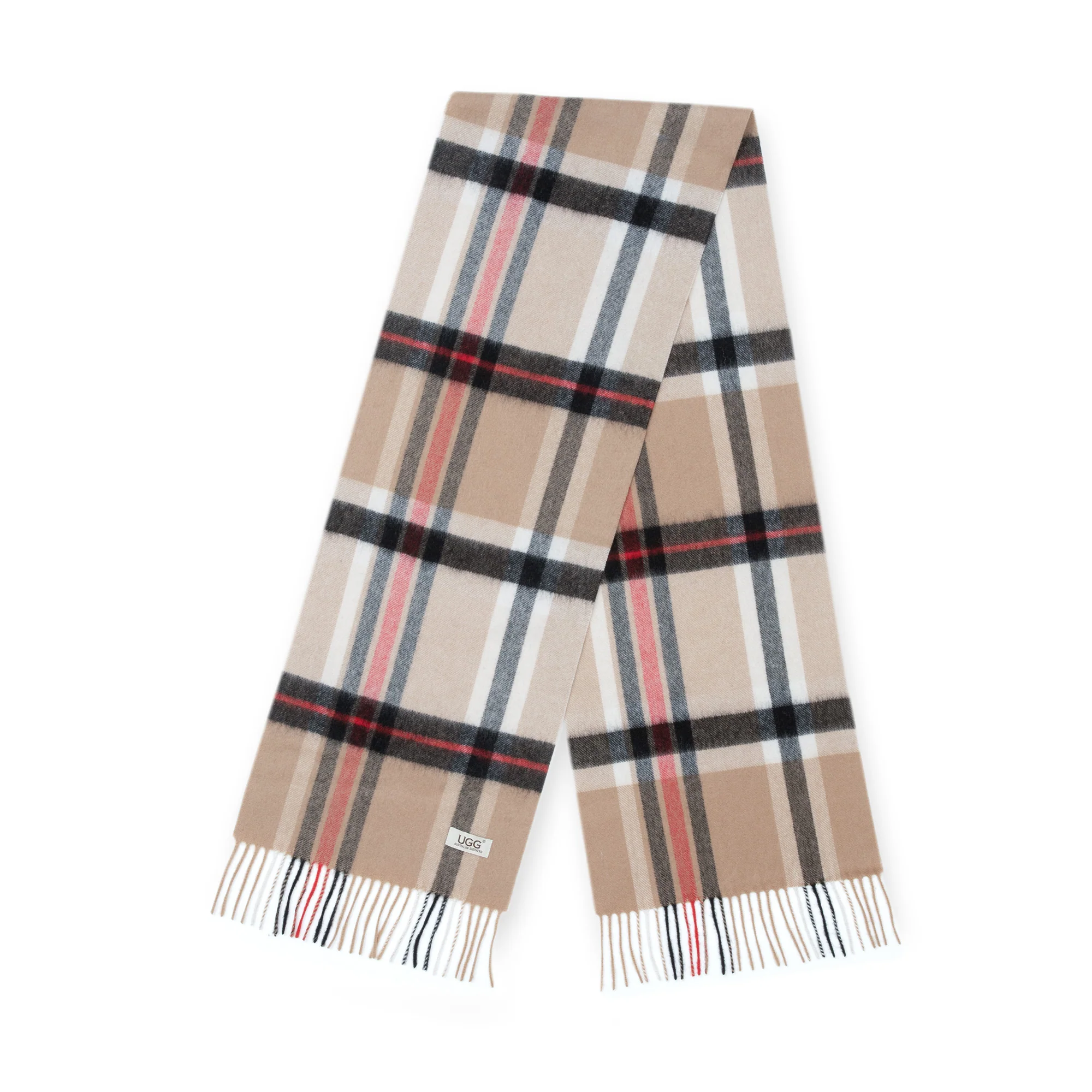 Australian Merino Wool Check Scarf II - Image 8