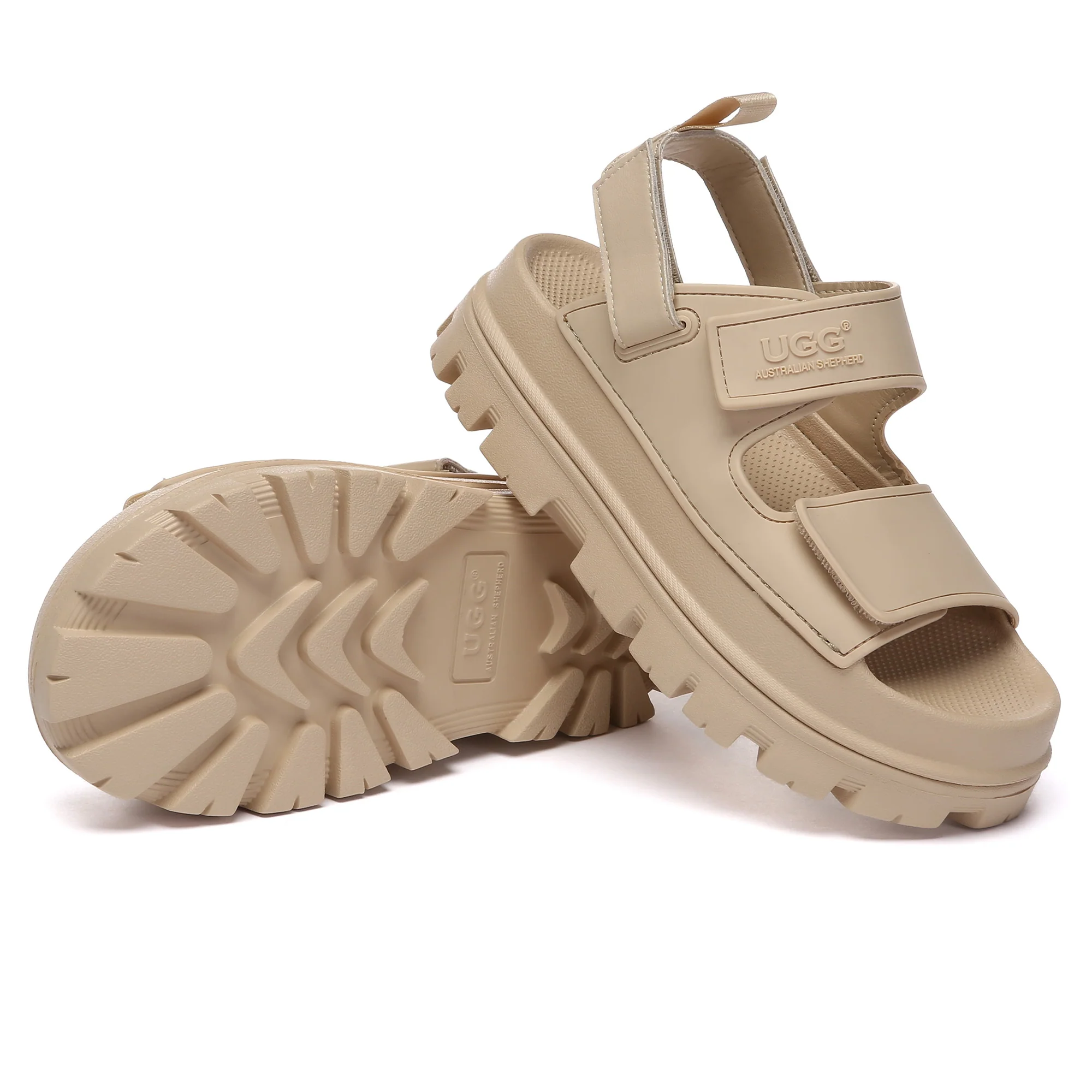 Bea Chunky UGG Platform Sandals - Image 15