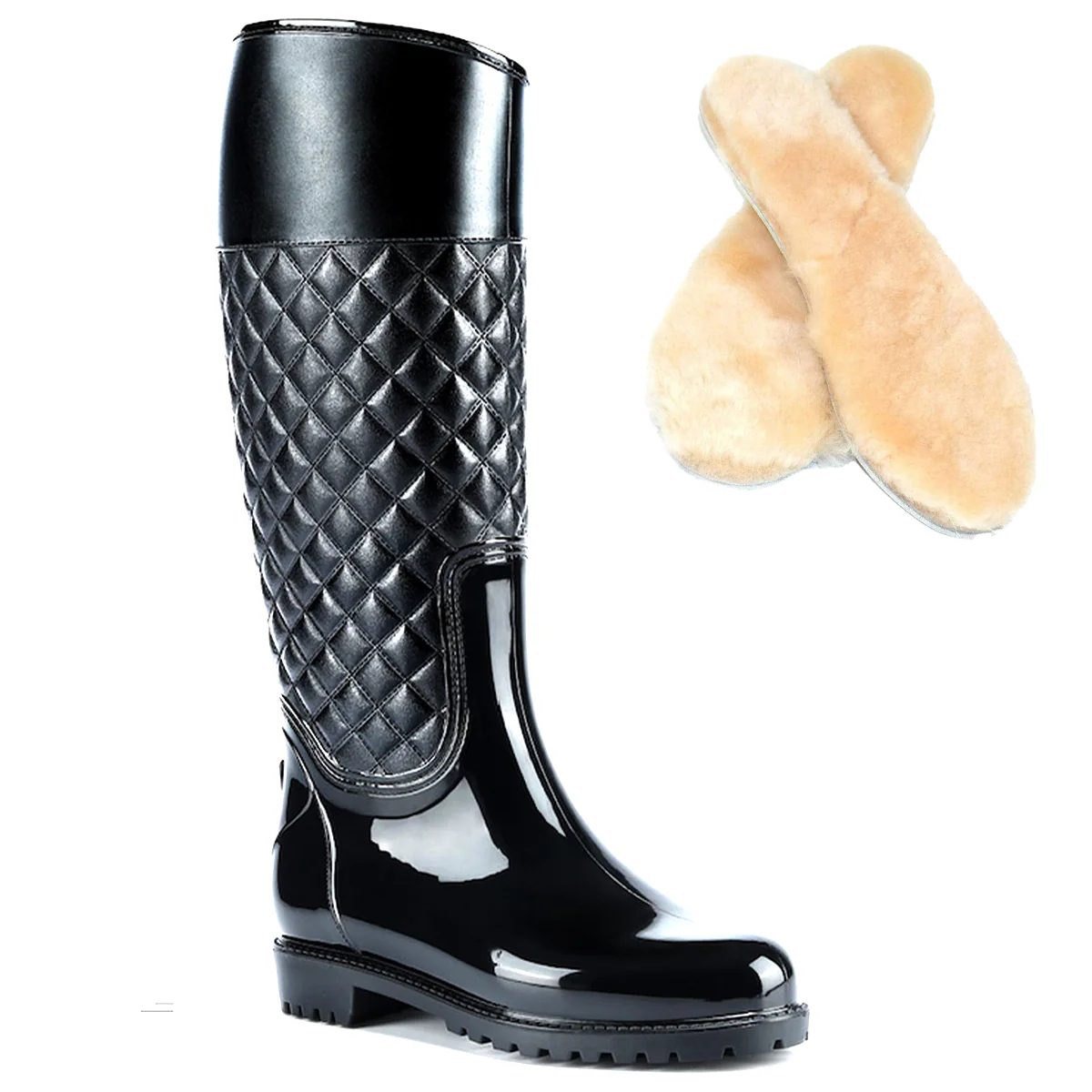 Bella Tall Gumboot Waterproof Boots - Image 2