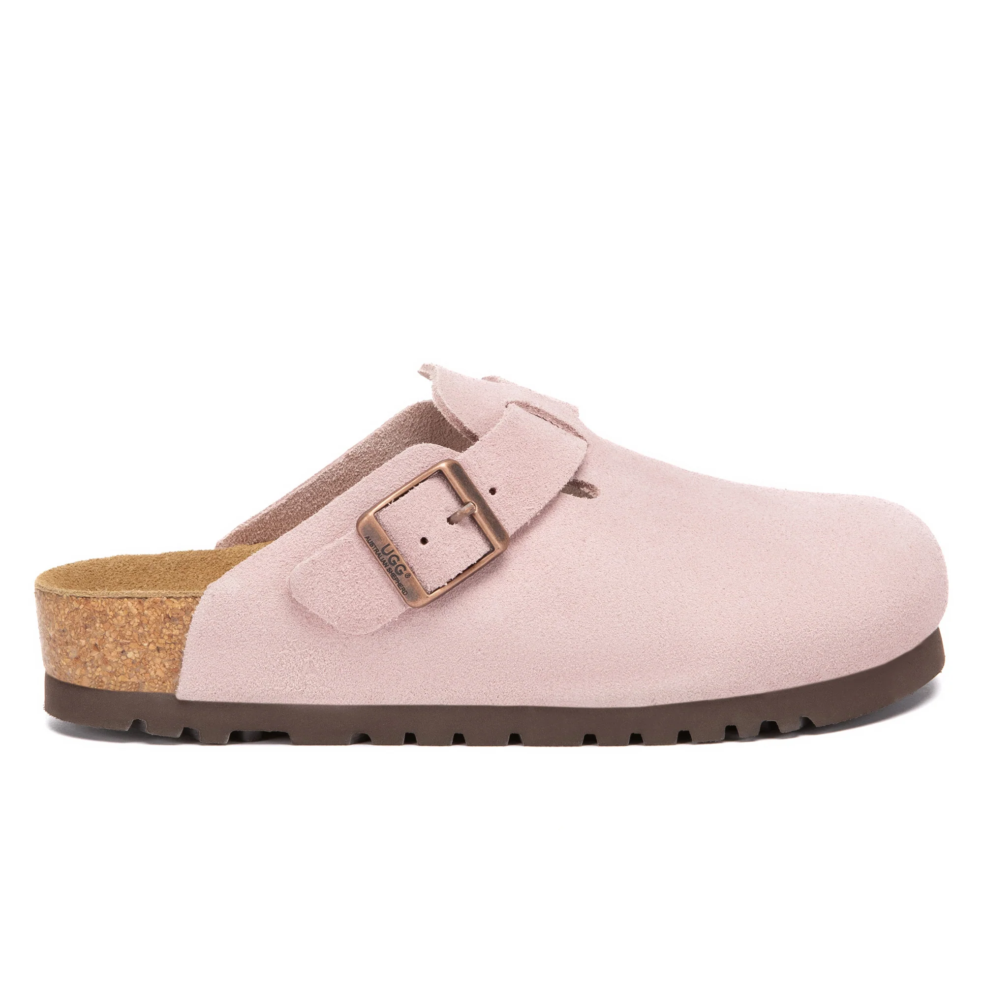 Birkie Suede Buckle Clogs - Image 26