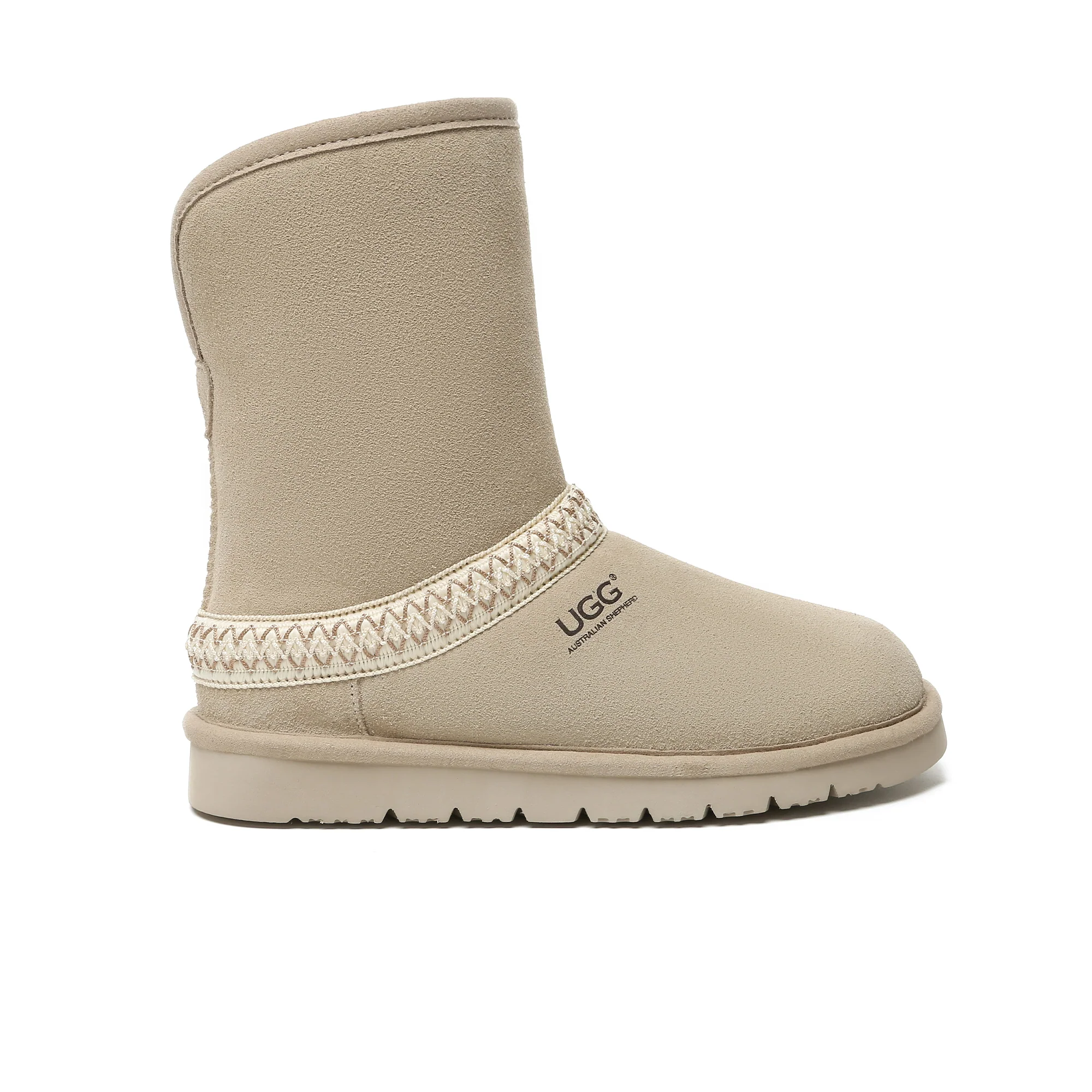 Bohemian Knitted UGG Short Classic Boots - Image 6