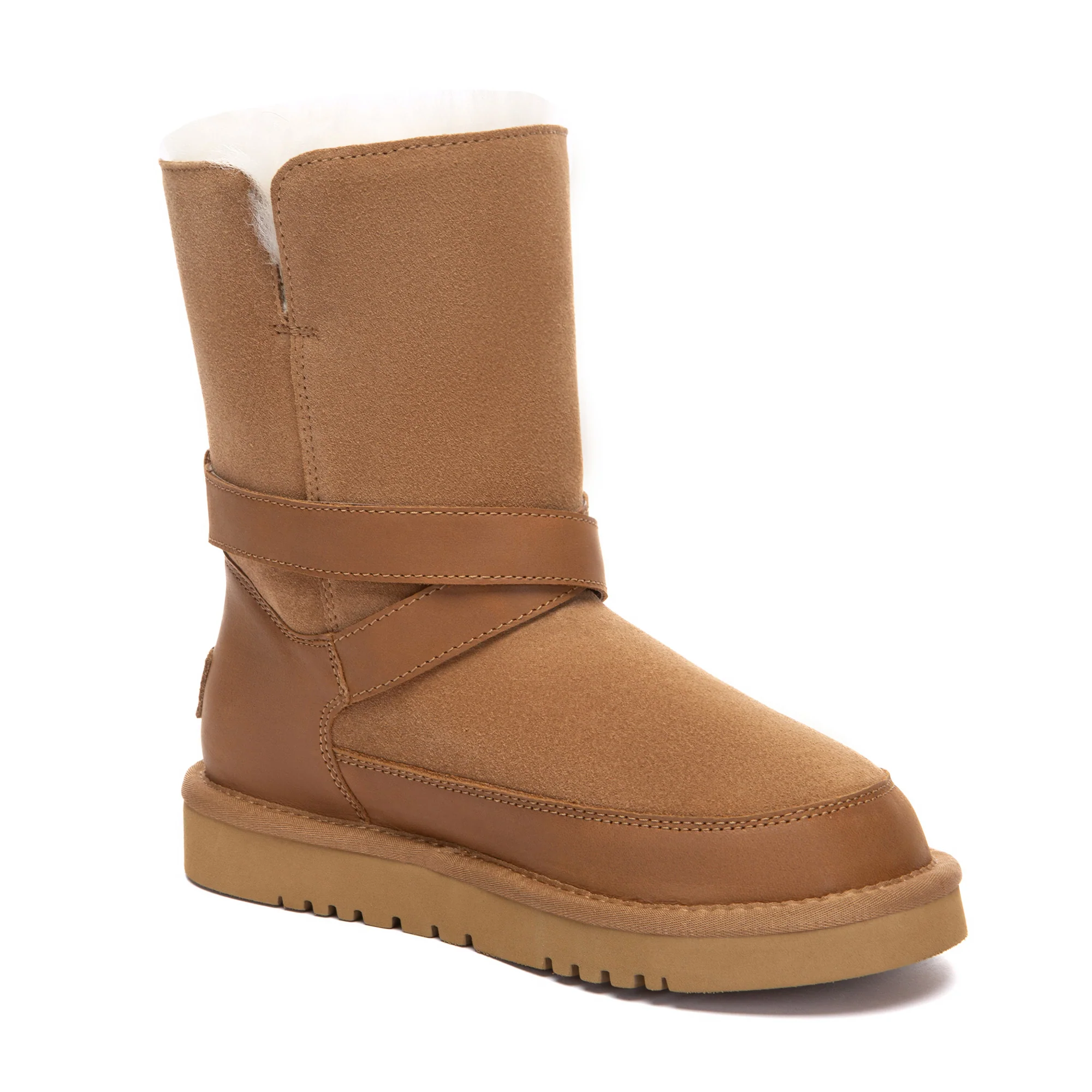 Buckle Strap Classic Short UGG Boots - Image 2