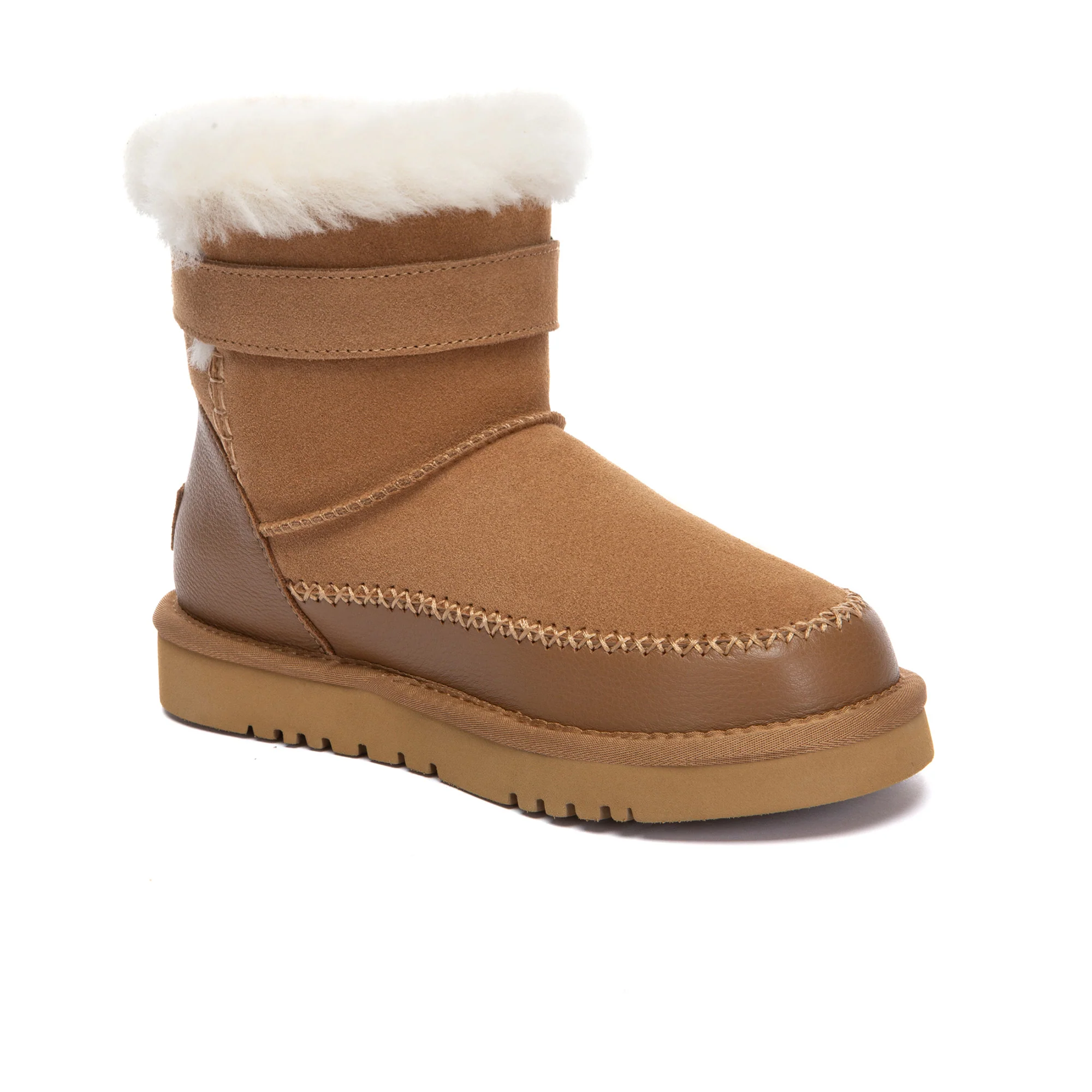 Buckle Strap Fashion UGG Boots - Image 2