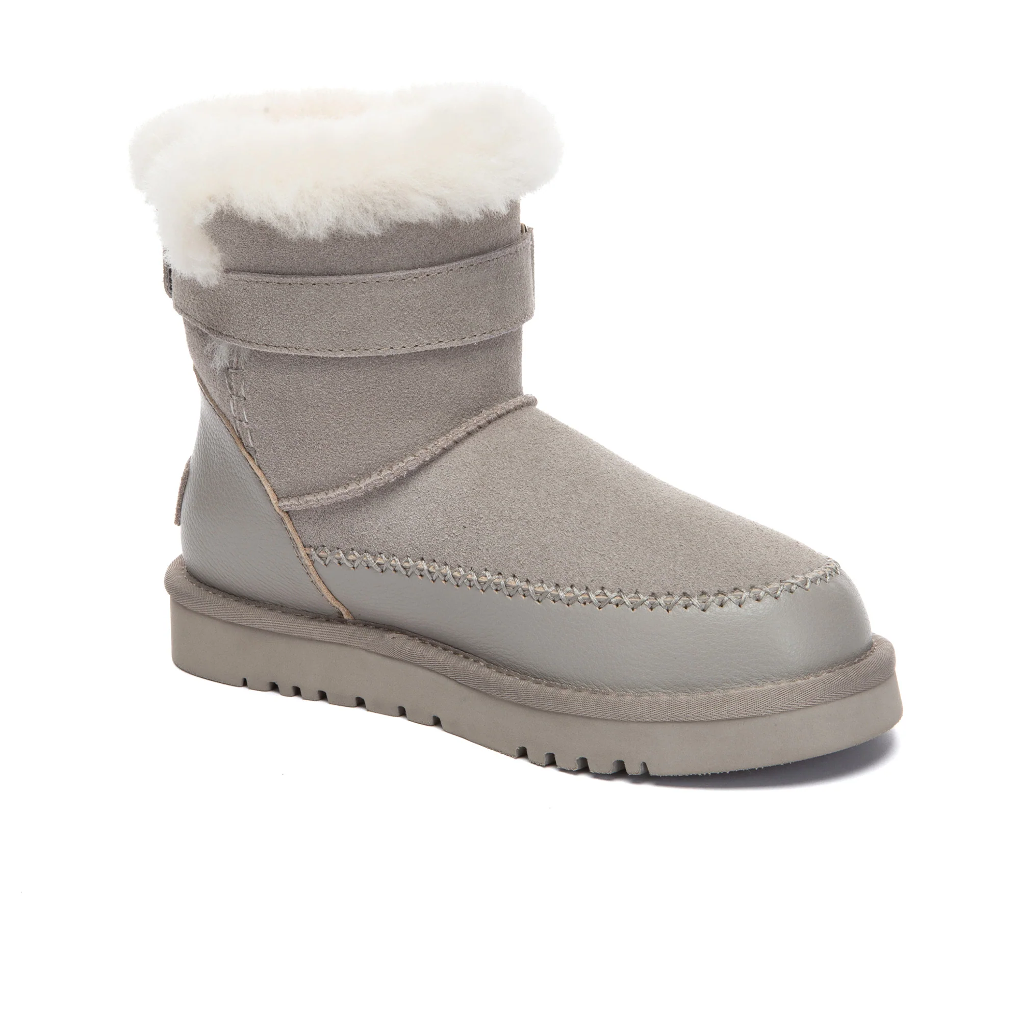 Buckle Strap Fashion UGG Boots - Image 7