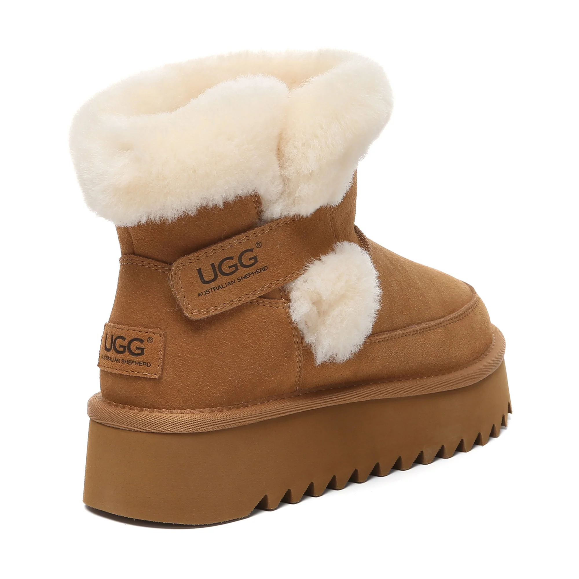 Bynnie Shearling Strap Mini Platform UGG Boots - Image 2