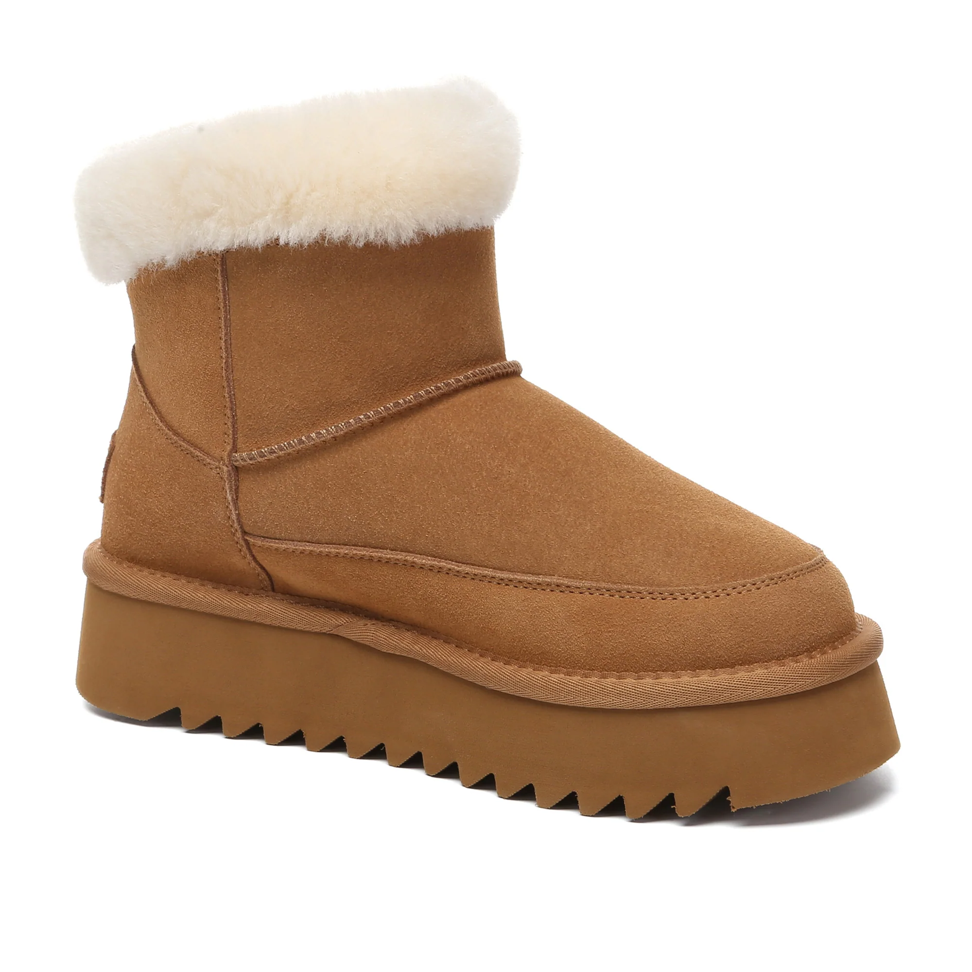 Bynnie Shearling Strap Mini Platform UGG Boots - Image 3