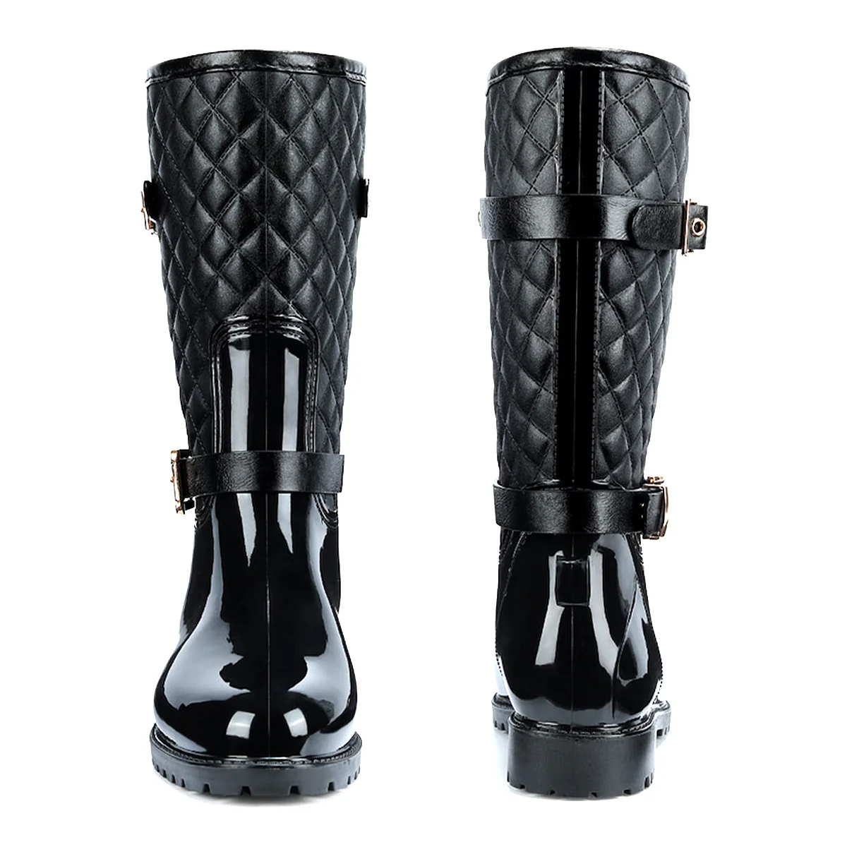 Calypso Fashion Tall Gumboots Waterproof Boots - Image 5