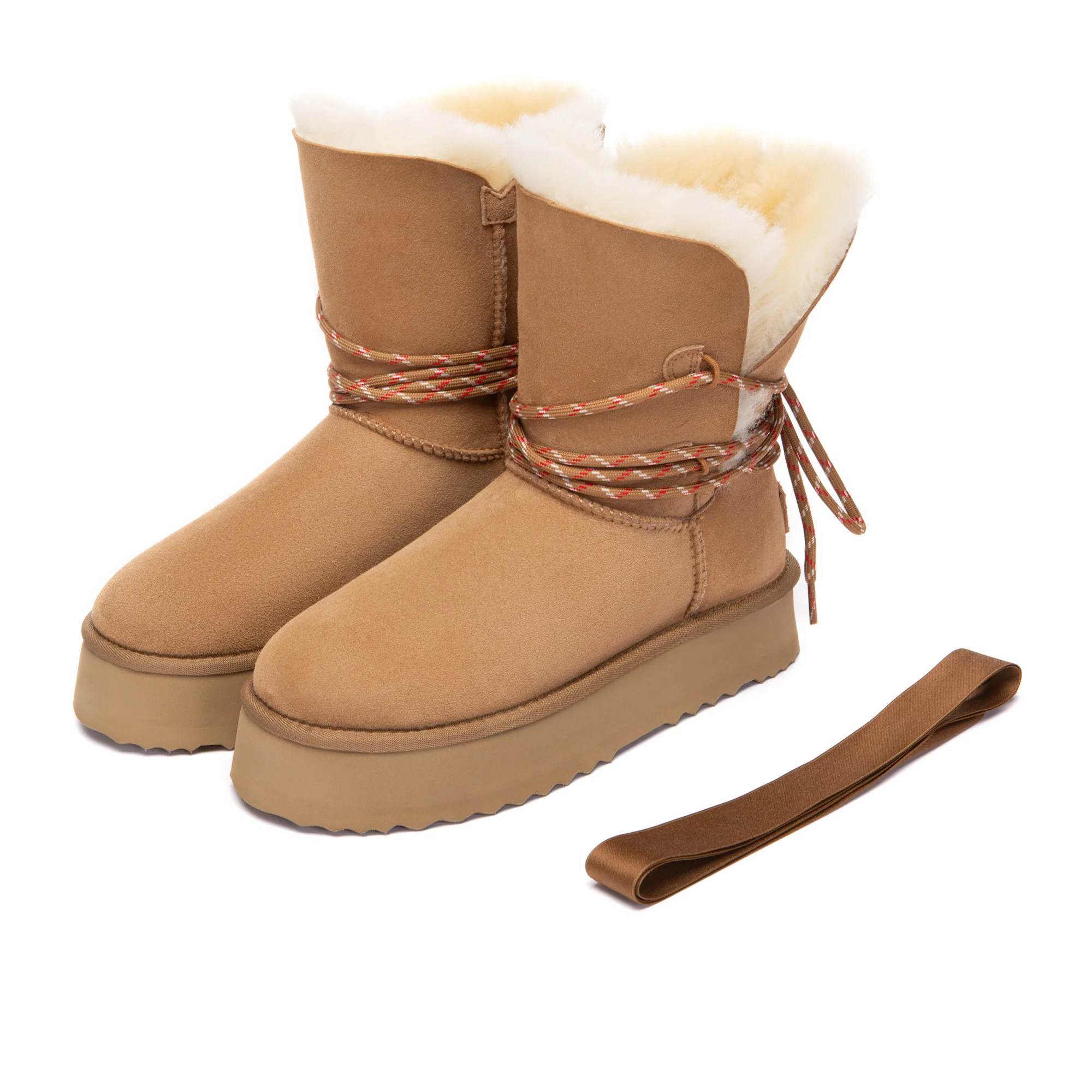 Carmen Versatile Strap Platform UGG Boots - Image 4